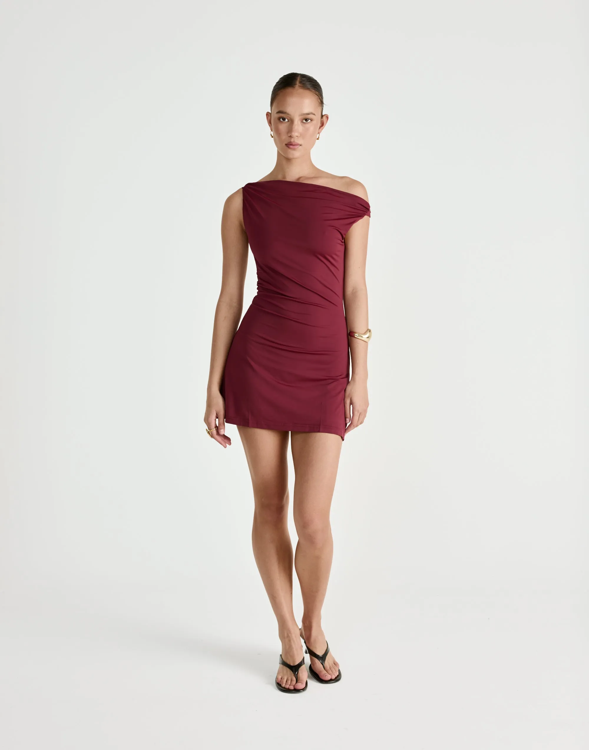 Keegan Mini Dress (Plum) sold by Charcoal Clothing product image thumbnail 4