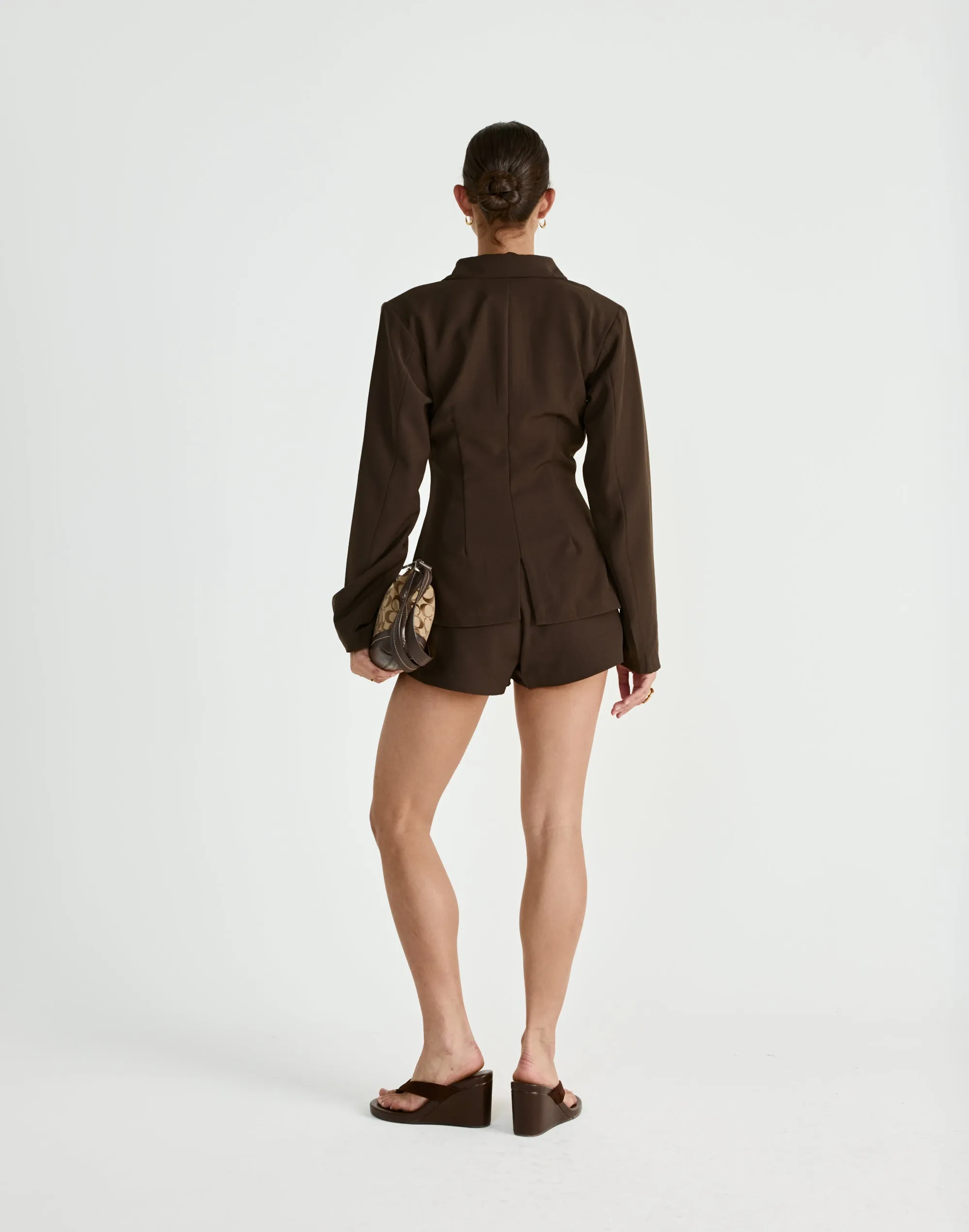 Mariella Top (Chocolate) sold by Charcoal Clothing product image thumbnail 5