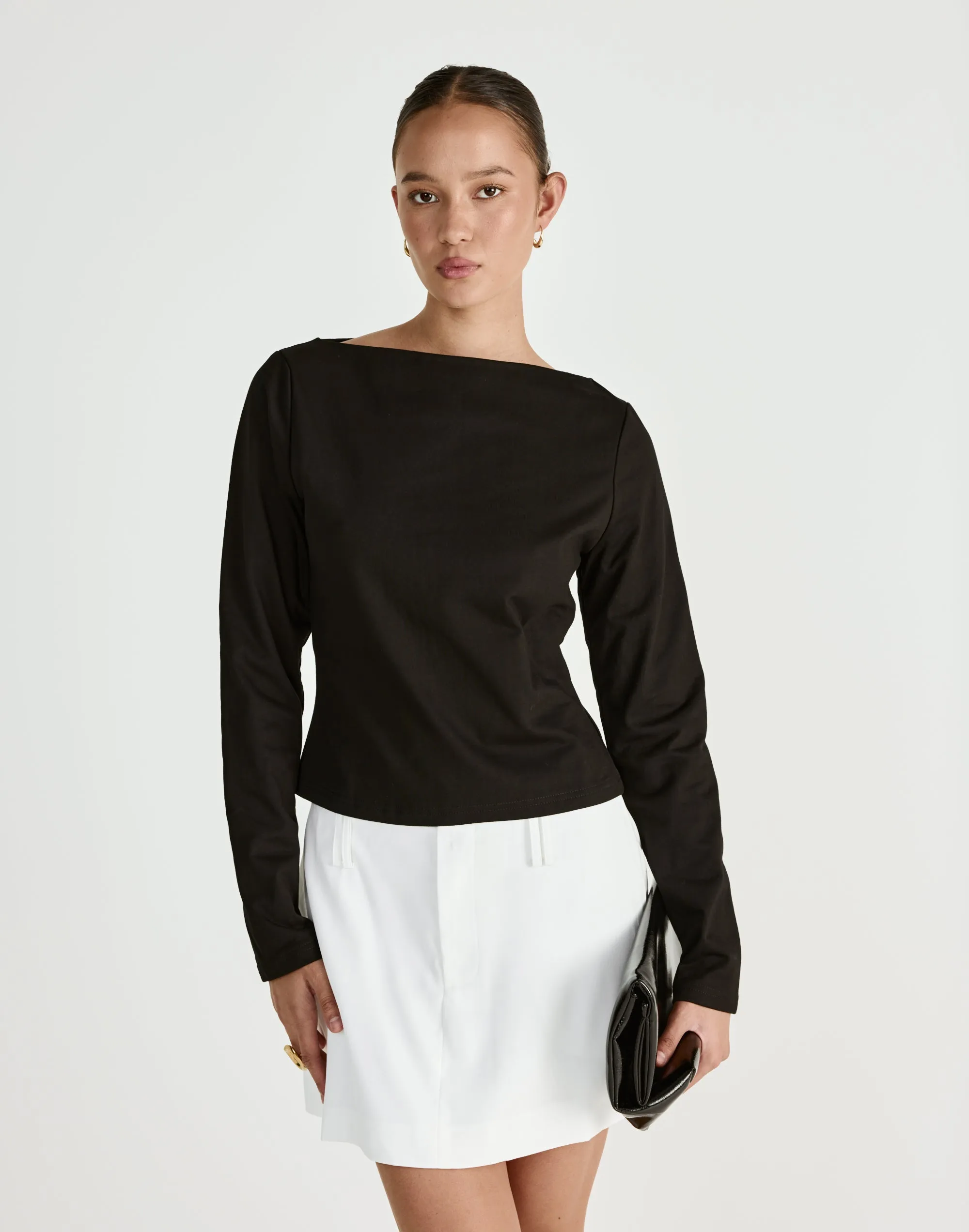 Lettie Mini Skirt (White) sold by Charcoal Clothing product image thumbnail 2