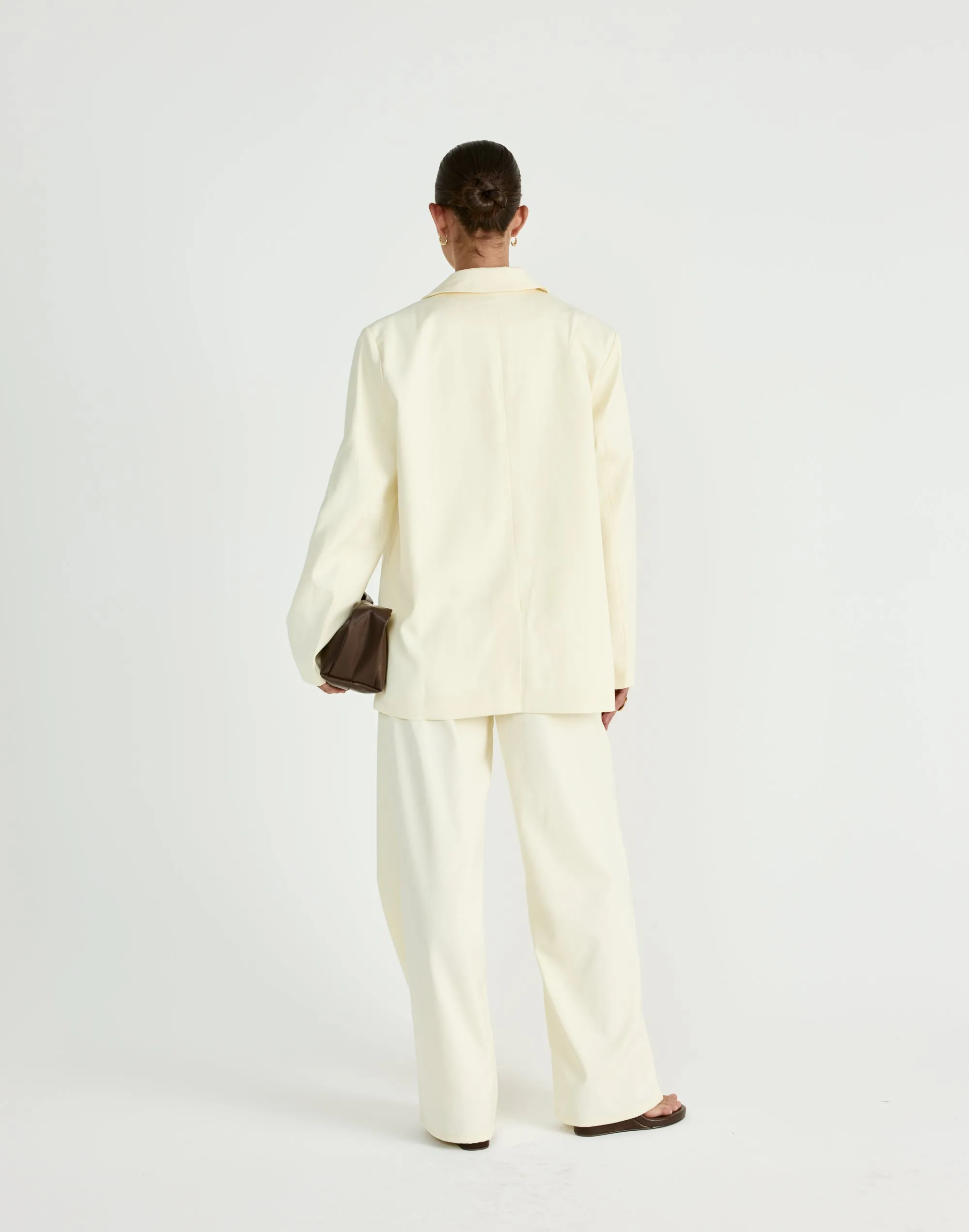 Taylah Blazer (Lemon) sold by Charcoal Clothing product image thumbnail 3