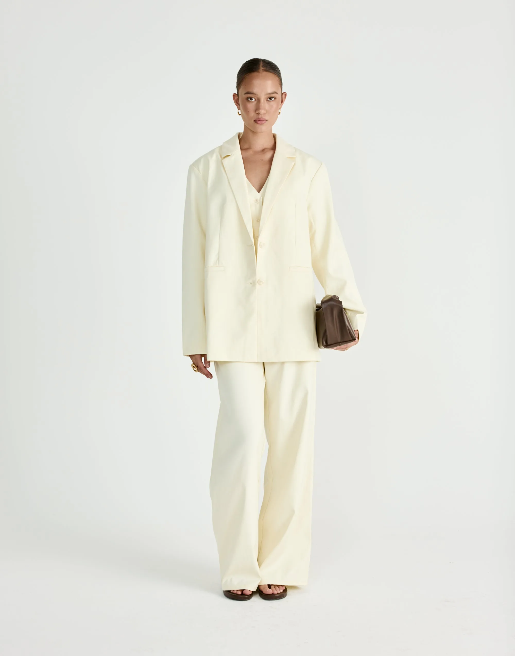 Taylah Blazer (Lemon) sold by Charcoal Clothing product image thumbnail 2