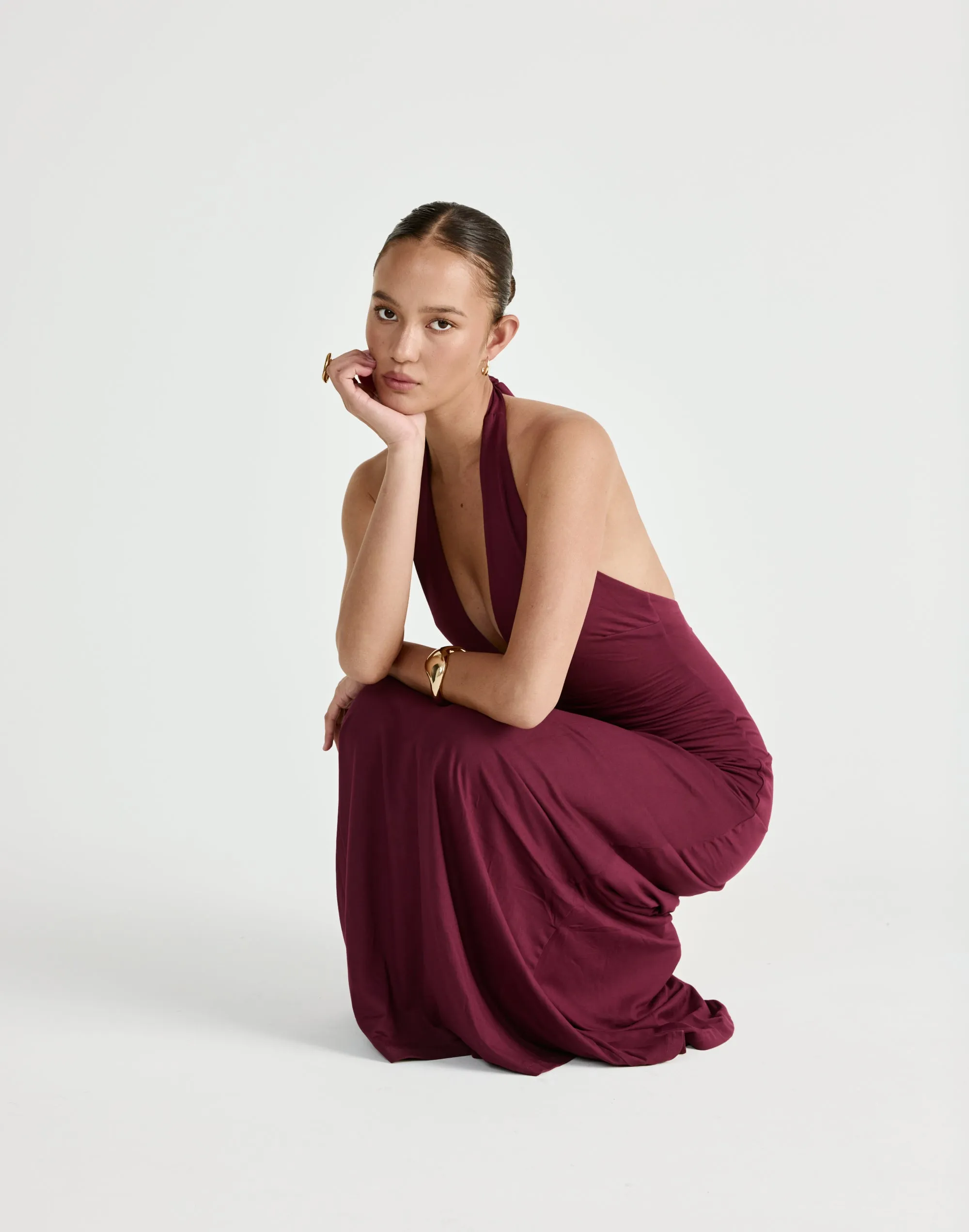 Araminta Maxi Dress (Plum) sold by Charcoal Clothing product image thumbnail 4