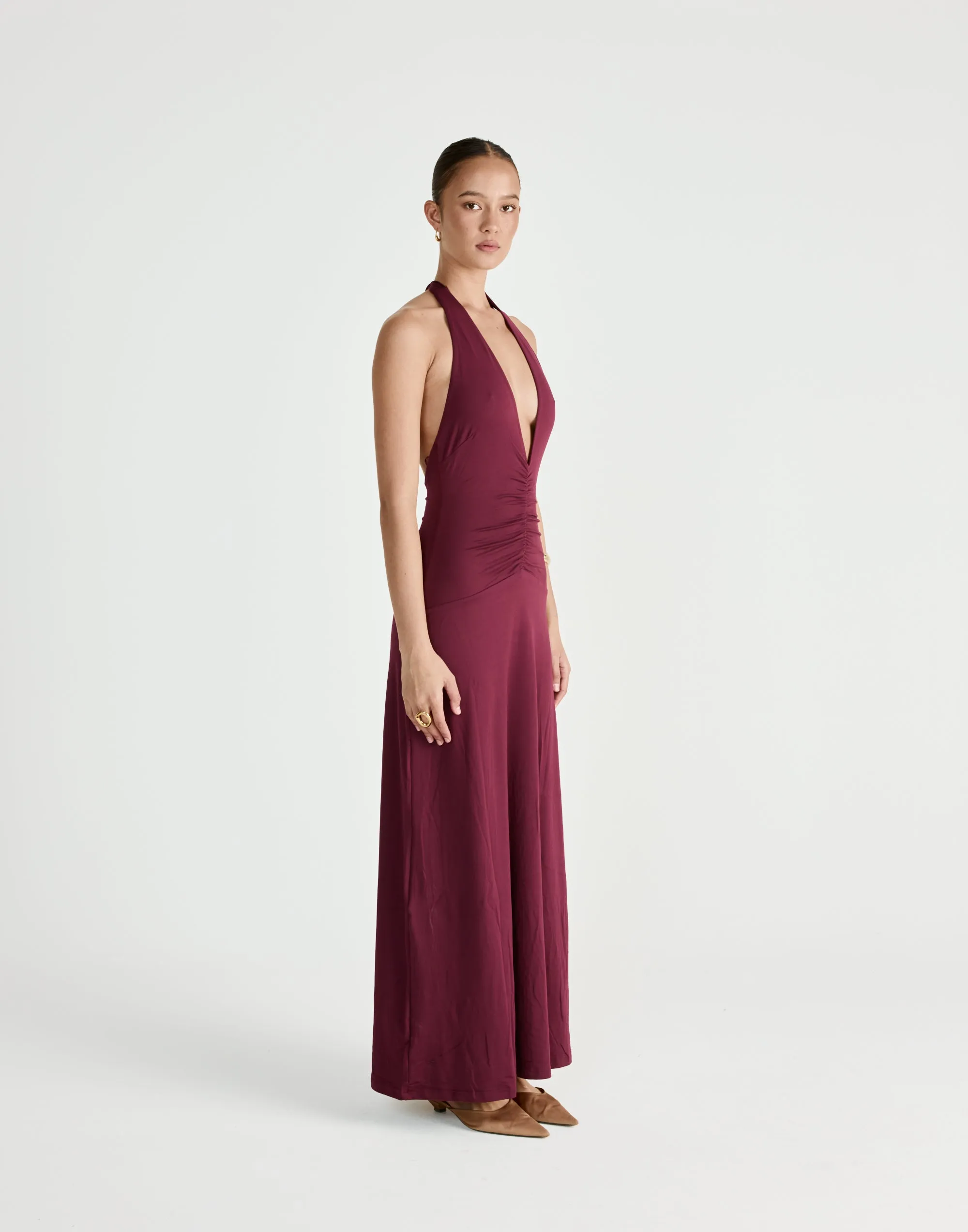 Araminta Maxi Dress (Plum) sold by Charcoal Clothing product image thumbnail 3