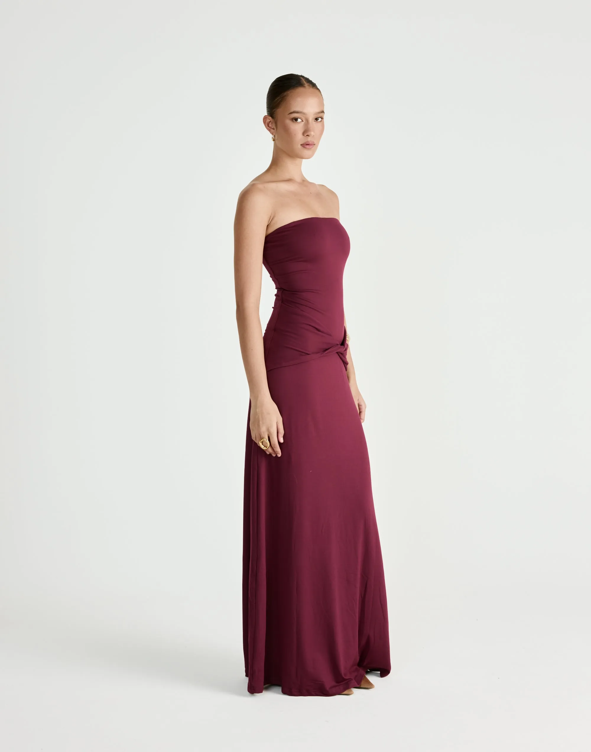 Edela Maxi Dress (Plum) sold by Charcoal Clothing product image thumbnail 4