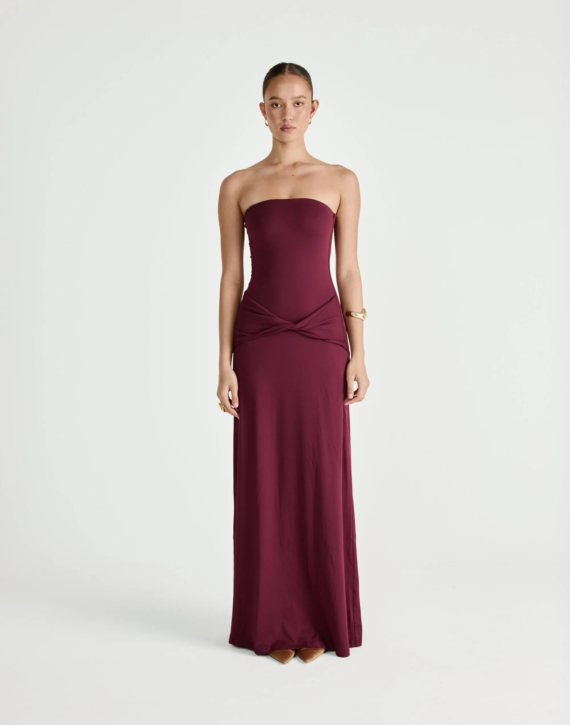 Edela Maxi Dress (Plum) sold by Charcoal Clothing product image thumbnail 5