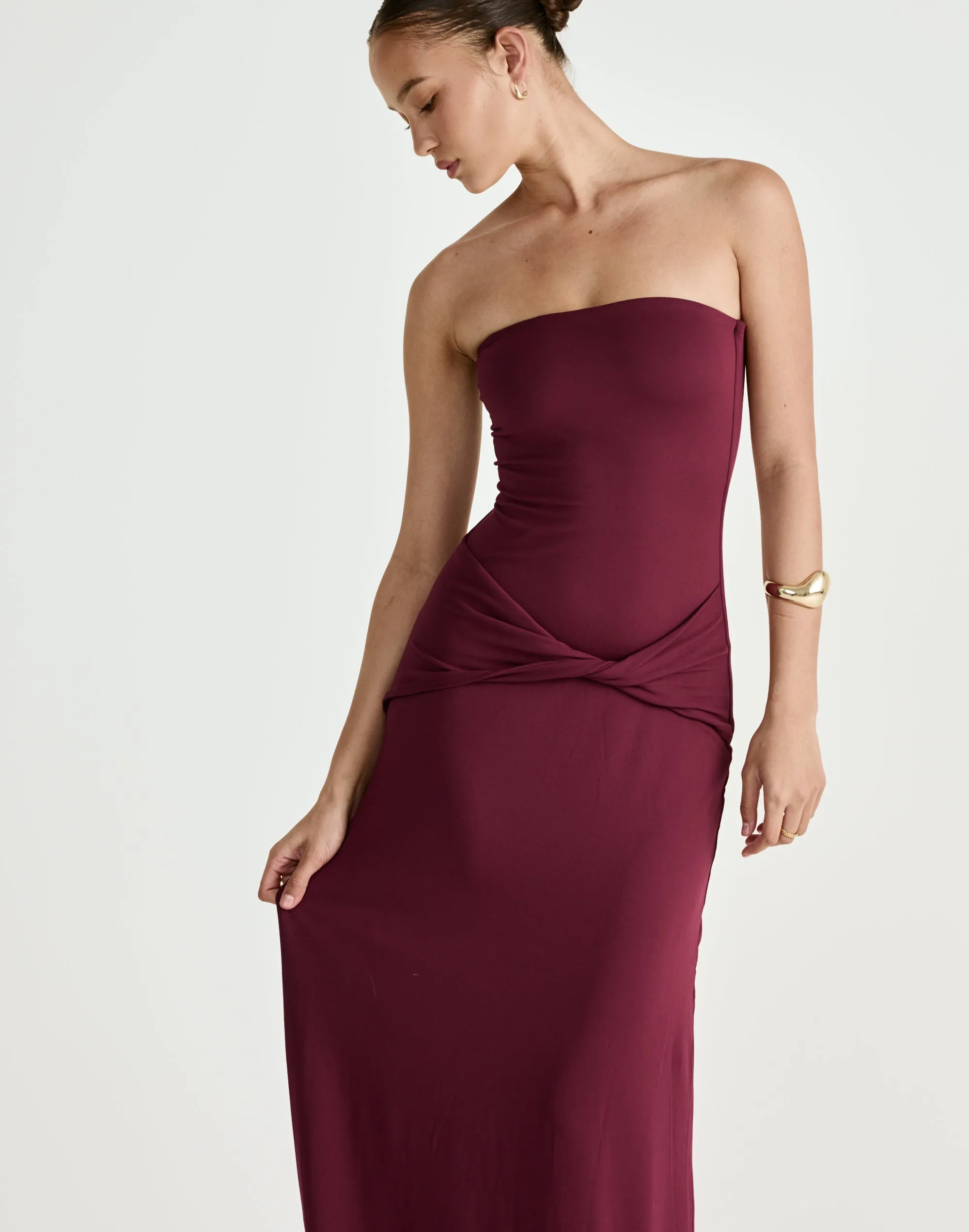 Edela Maxi Dress (Plum) sold by Charcoal Clothing product image thumbnail 3