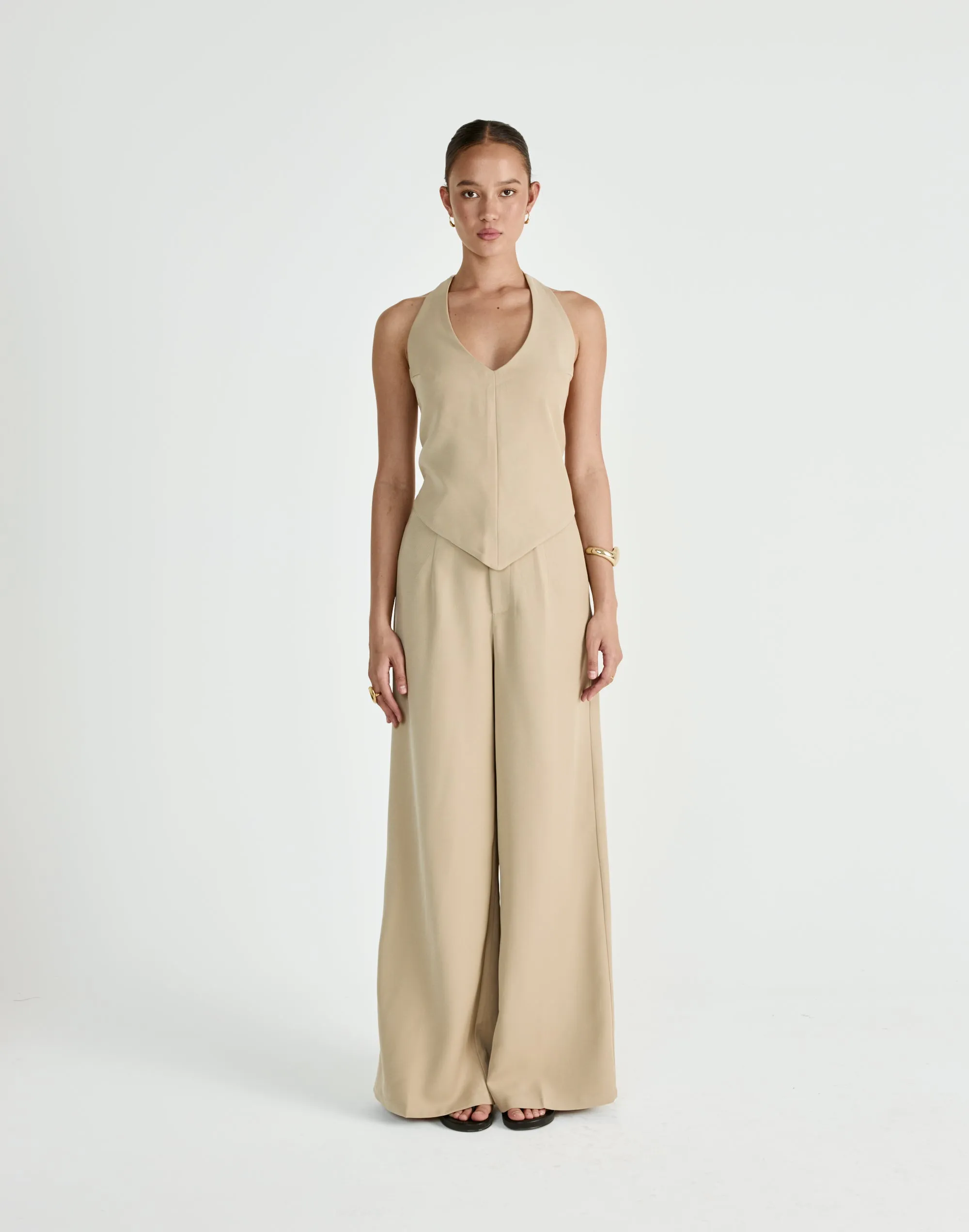 Grace Pants (Honey) sold by Charcoal Clothing