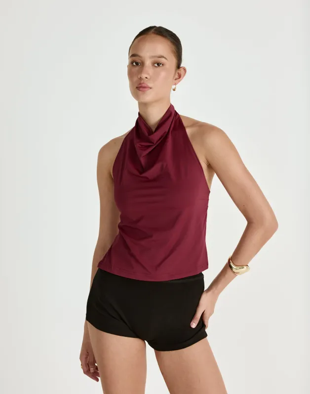 Tansie Top (Plum) sold by Charcoal Clothing