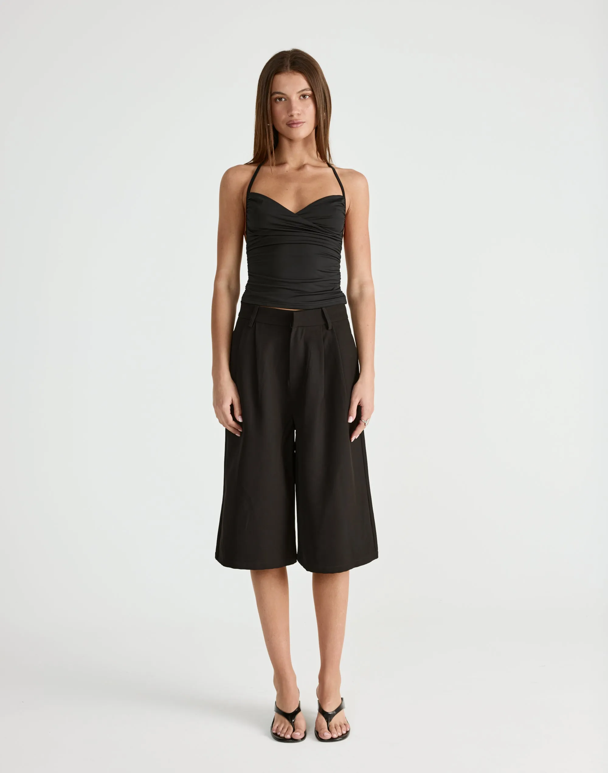 Sherah Top (Black) sold by Charcoal Clothing