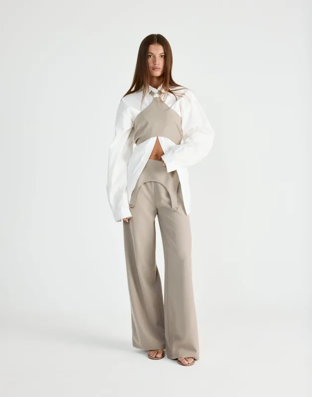 Nebula Top (Pebble) sold by Charcoal Clothing