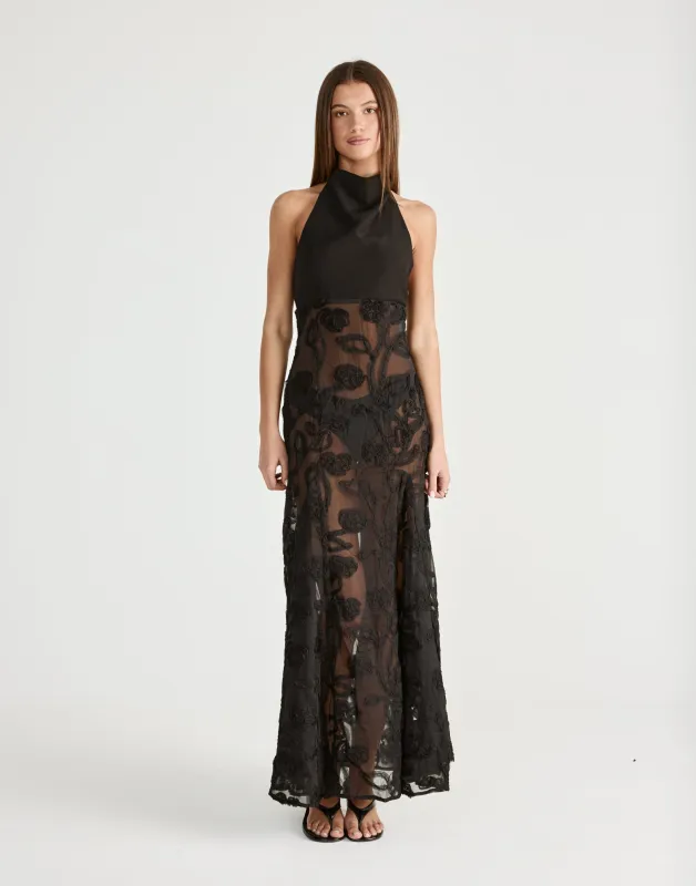 Serendipity Maxi Dress (Black) sold by Charcoal Clothing