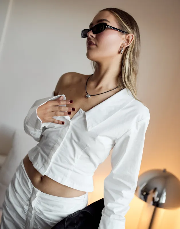 Arion Shirt (White) sold by Charcoal Clothing