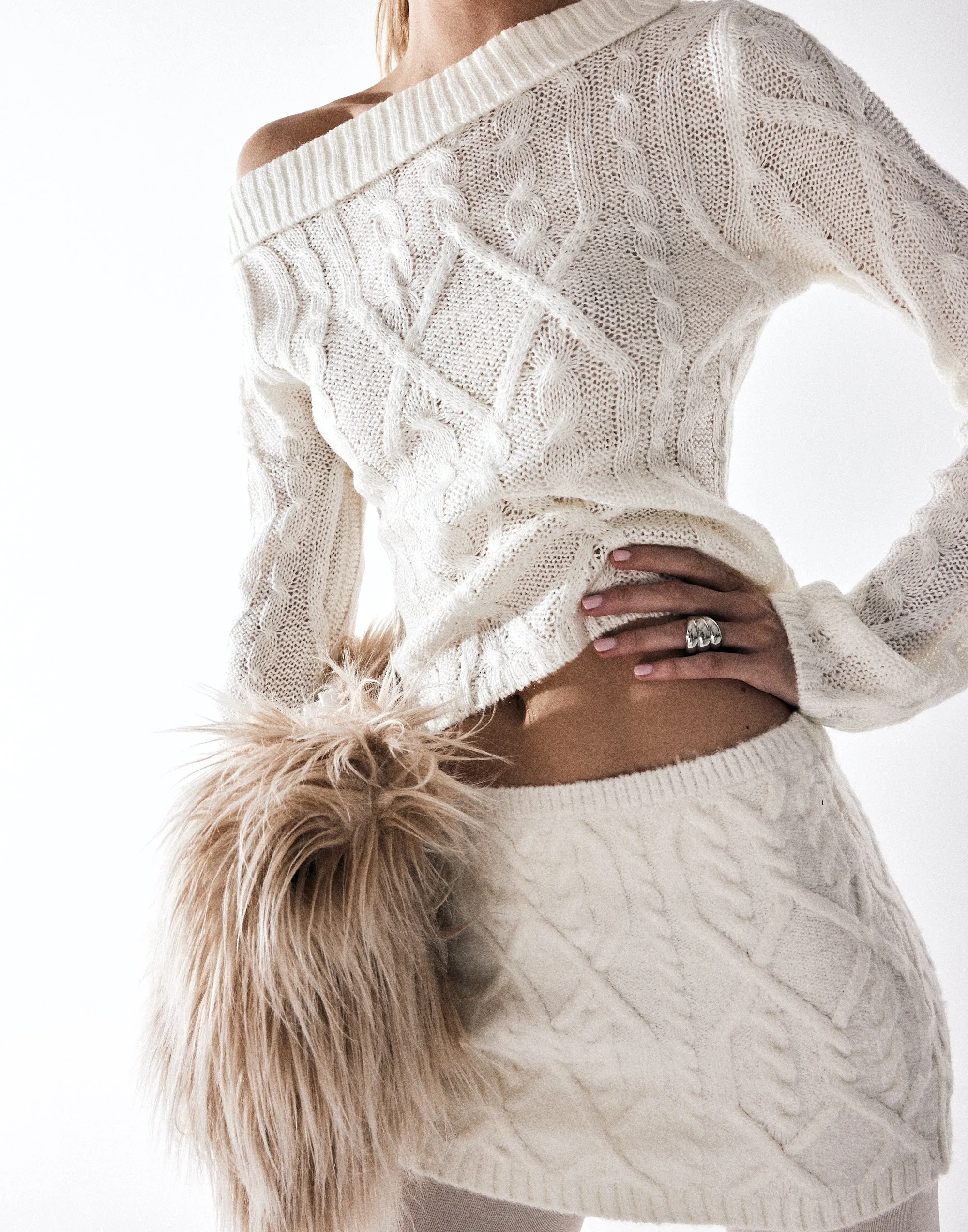 Loch Long Sleeve Top (White) sold by Charcoal Clothing product image thumbnail 4