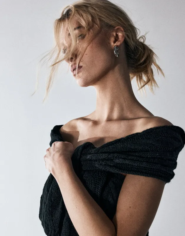 Loch Long Sleeve Top (Black) sold by Charcoal Clothing