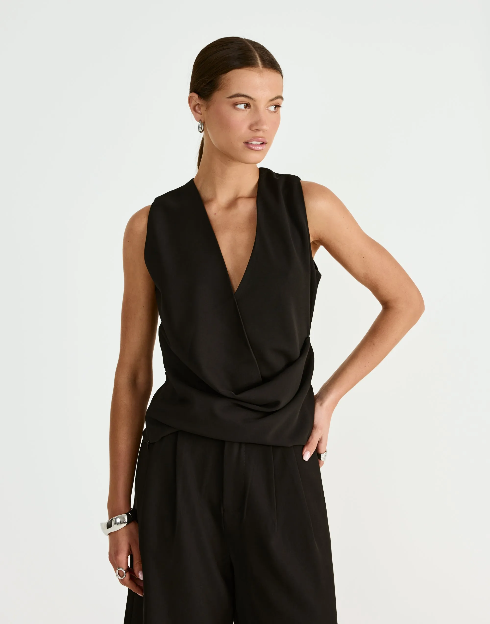 Pierce Top (Black) sold by Charcoal Clothing product image thumbnail 2