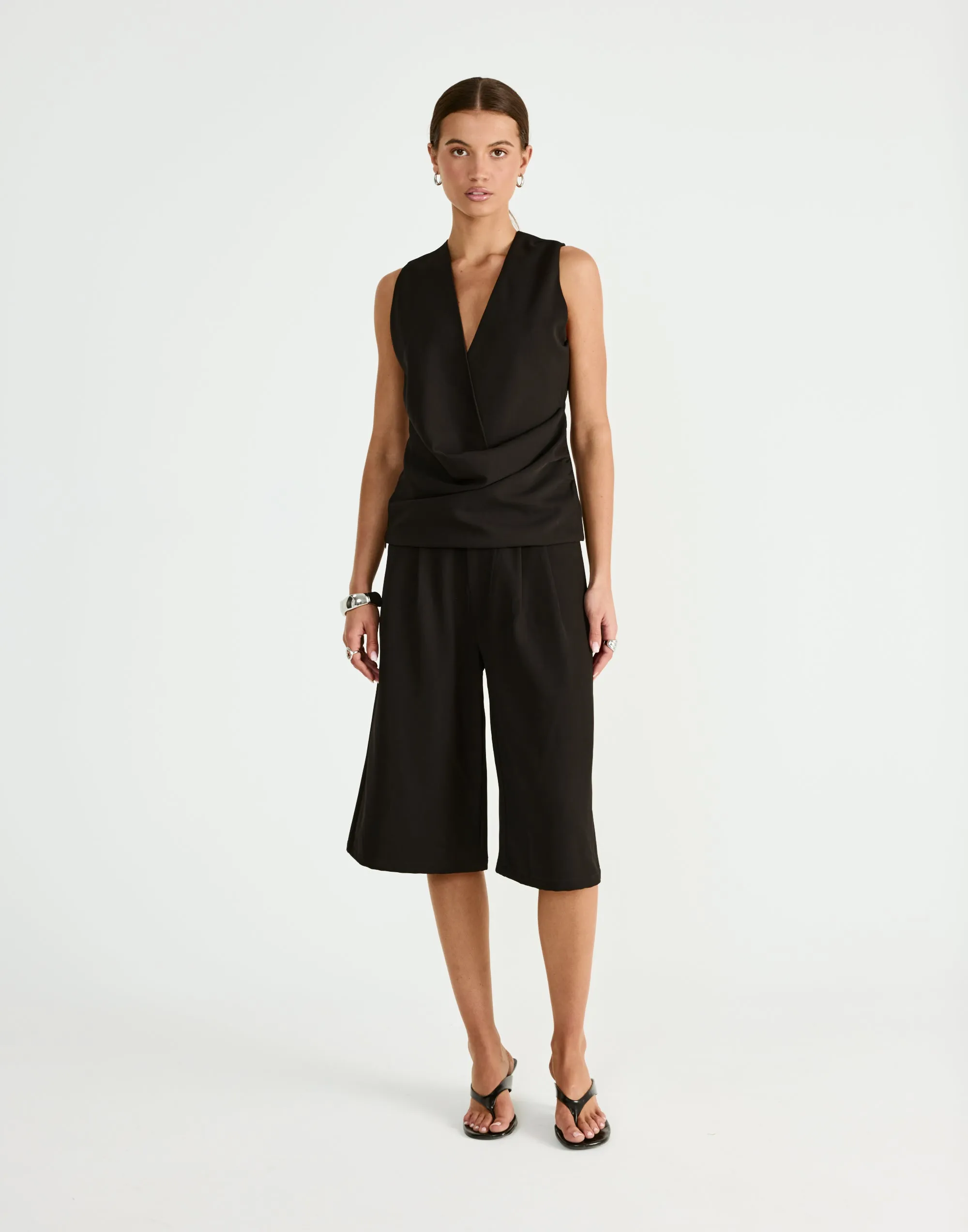 Pierce Top (Black) sold by Charcoal Clothing