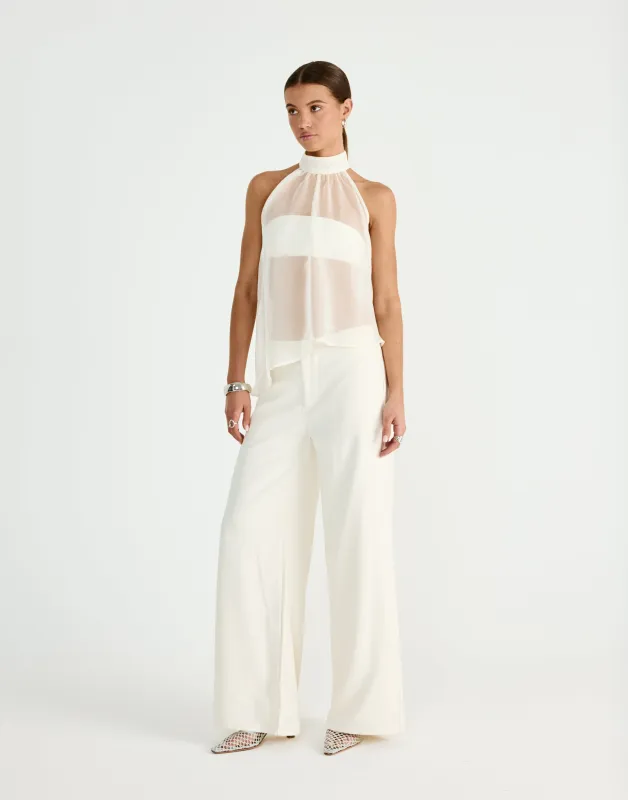Rhodes Top (Buttercream) sold by Charcoal Clothing