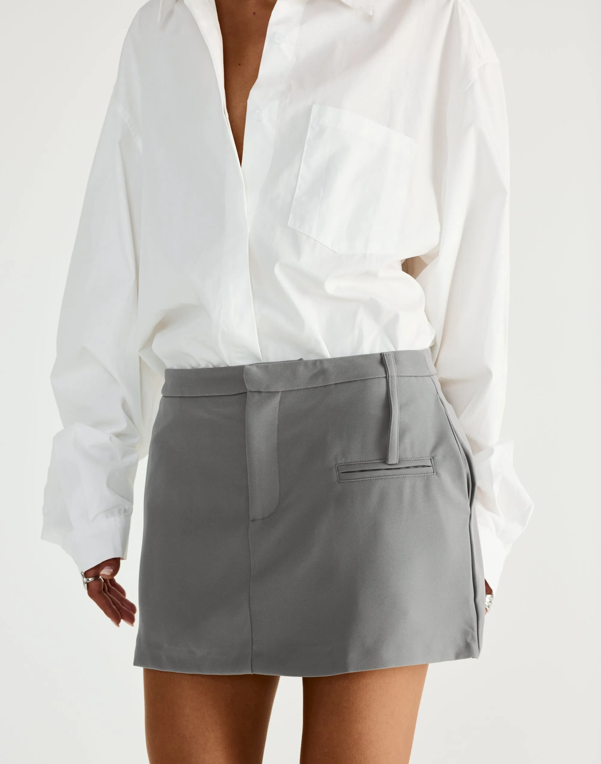 Scout Mini Skirt (Cloudy) sold by Charcoal Clothing product image thumbnail 5