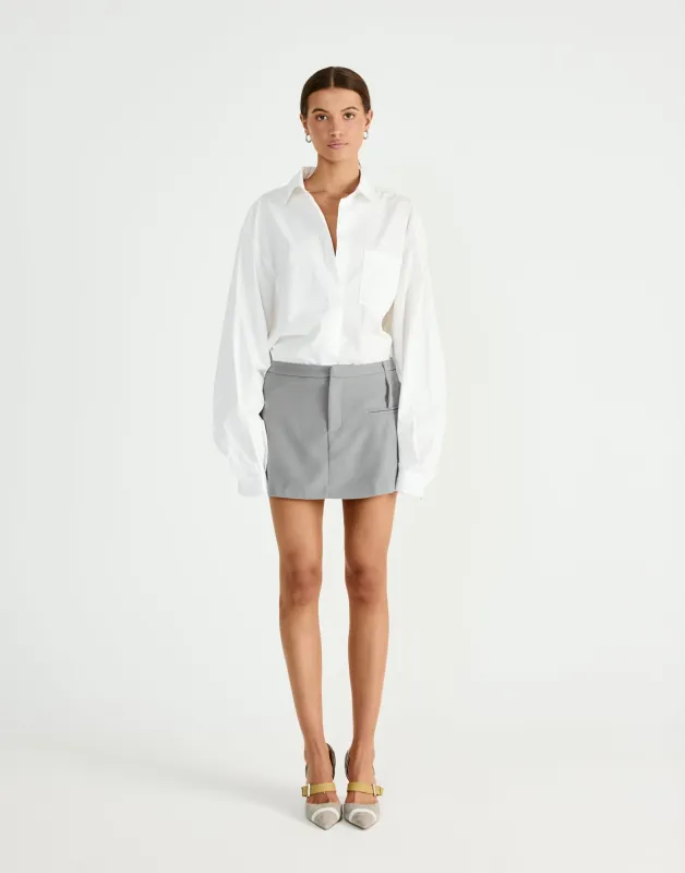 Scout Mini Skirt (Cloudy) sold by Charcoal Clothing