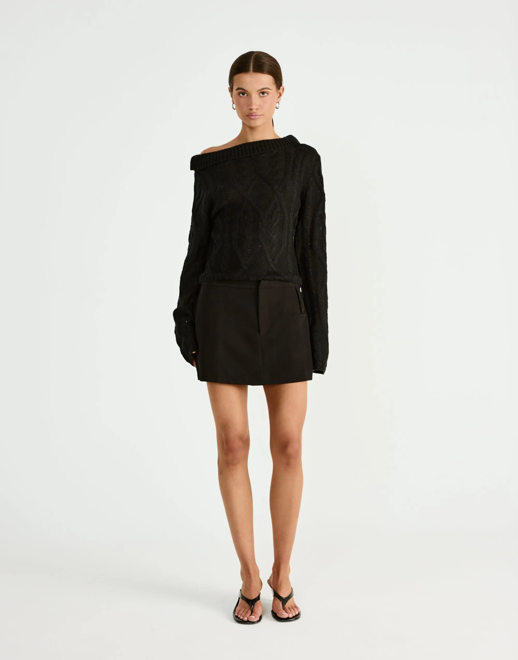 Scout Mini Skirt (Black) sold by Charcoal Clothing