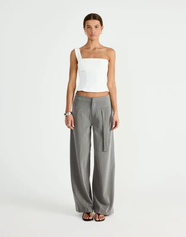 Sebel Top (White) sold by Charcoal Clothing