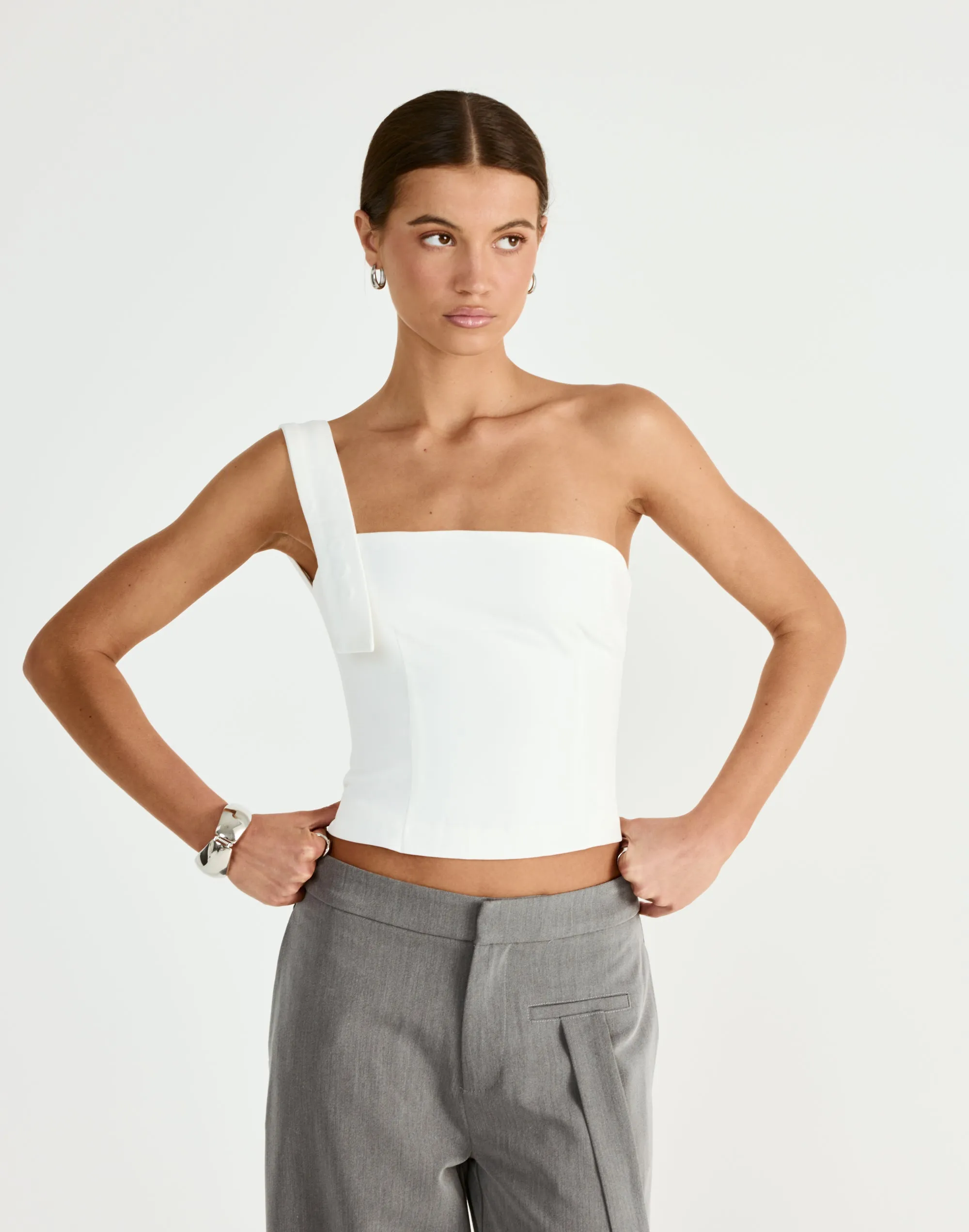 Sebel Top (White) sold by Charcoal Clothing product image thumbnail 4