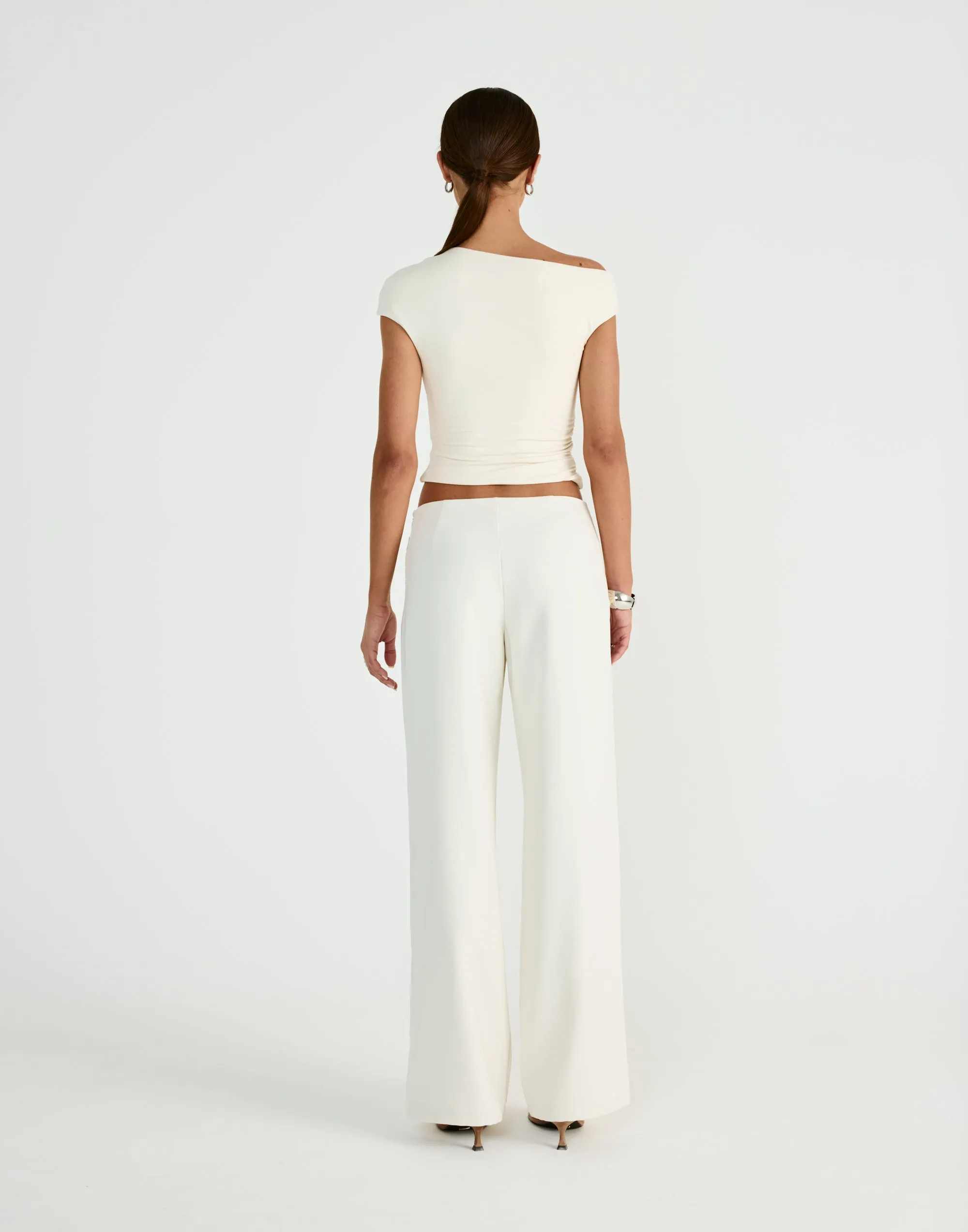 Keiran Pants (Oat) sold by Charcoal Clothing product image thumbnail 4