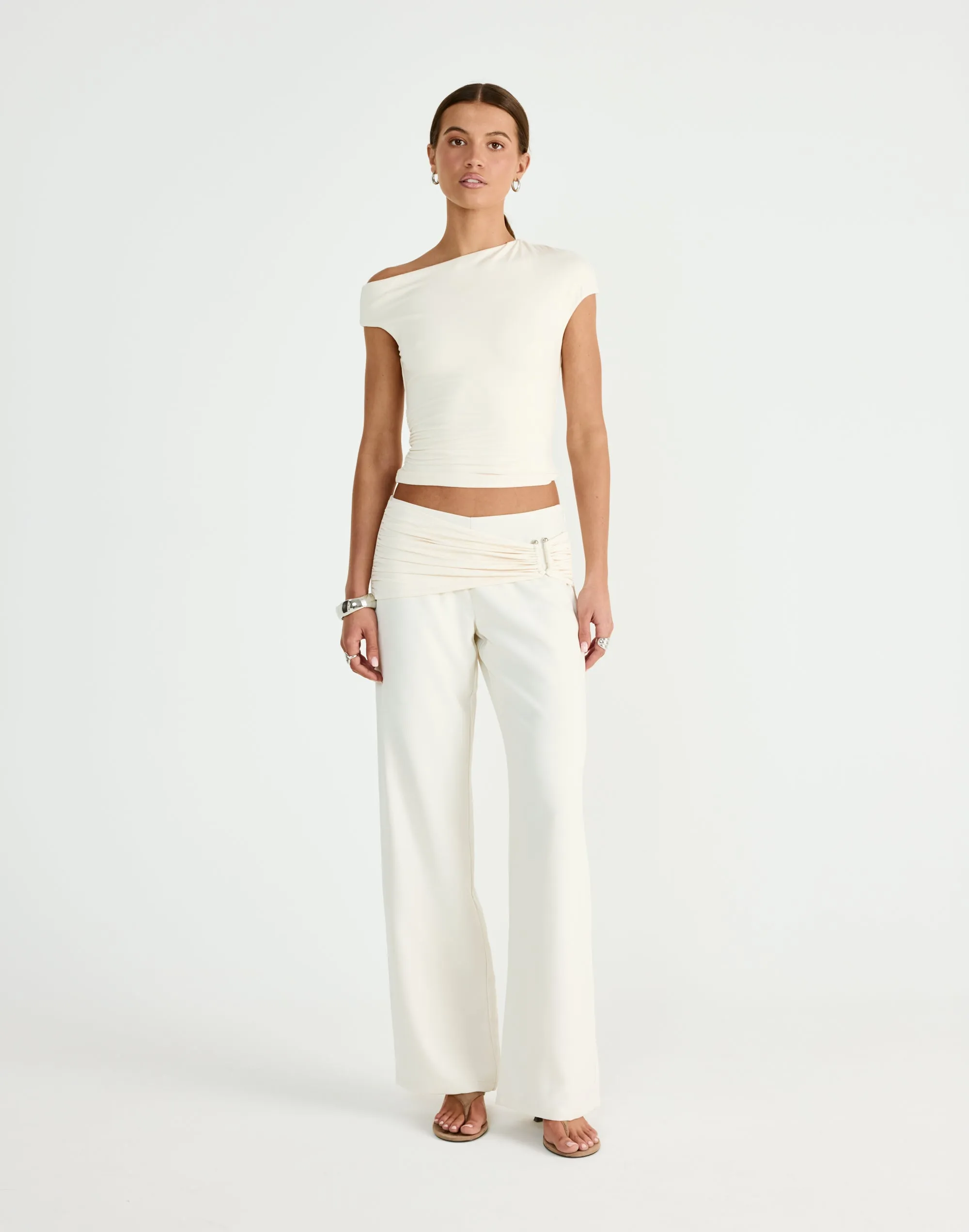 Keiran Pants (Oat) sold by Charcoal Clothing