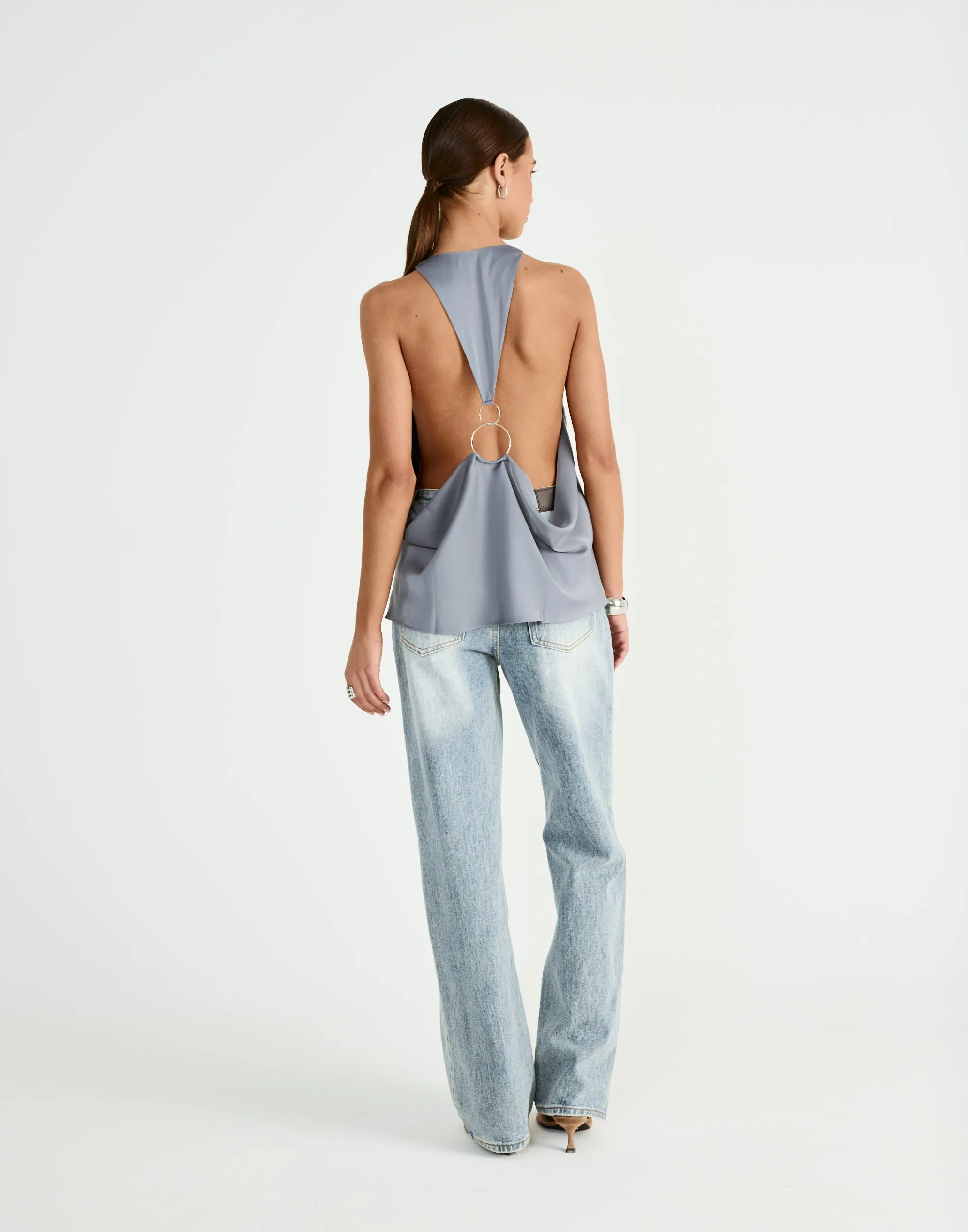 Dakari Top (Steel) sold by Charcoal Clothing product image thumbnail 2