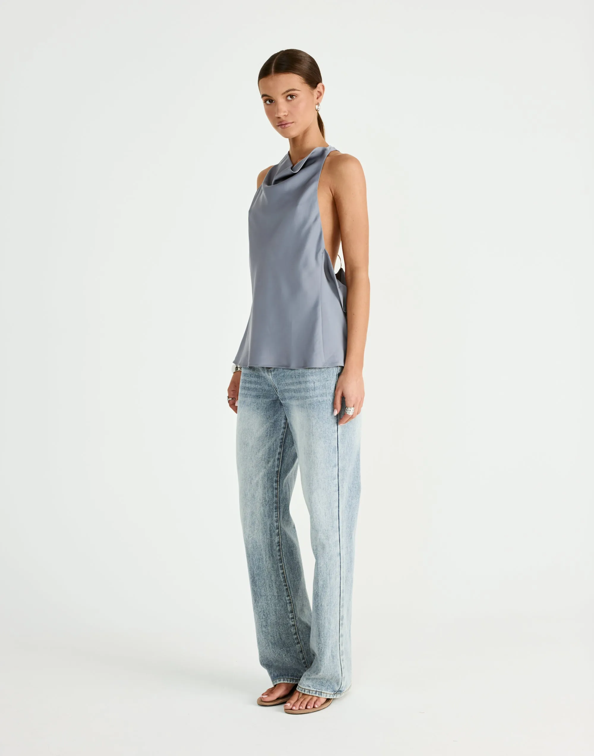 Dakari Top (Steel) sold by Charcoal Clothing