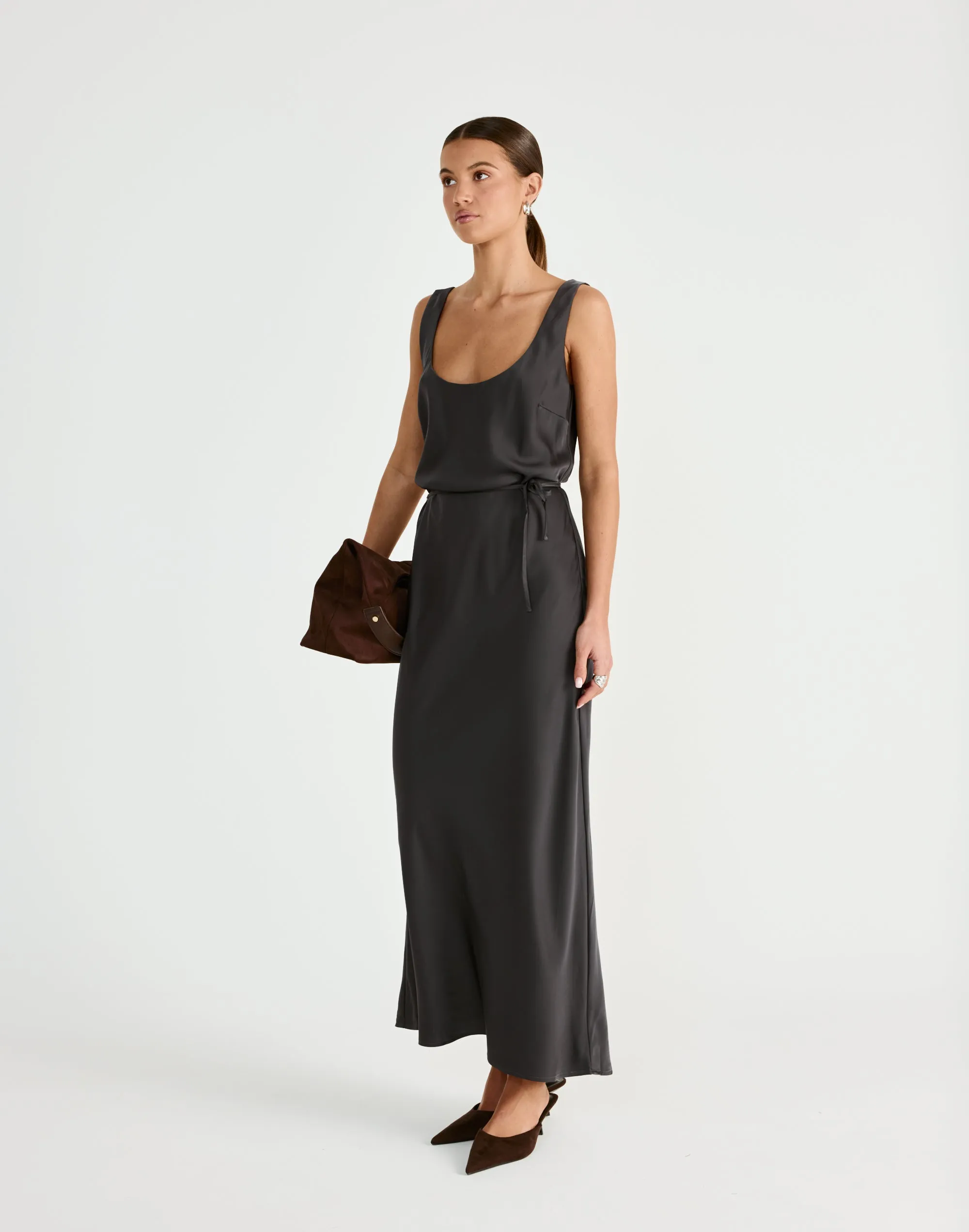 Greer Maxi Dress (Slate) sold by Charcoal Clothing product image thumbnail 3
