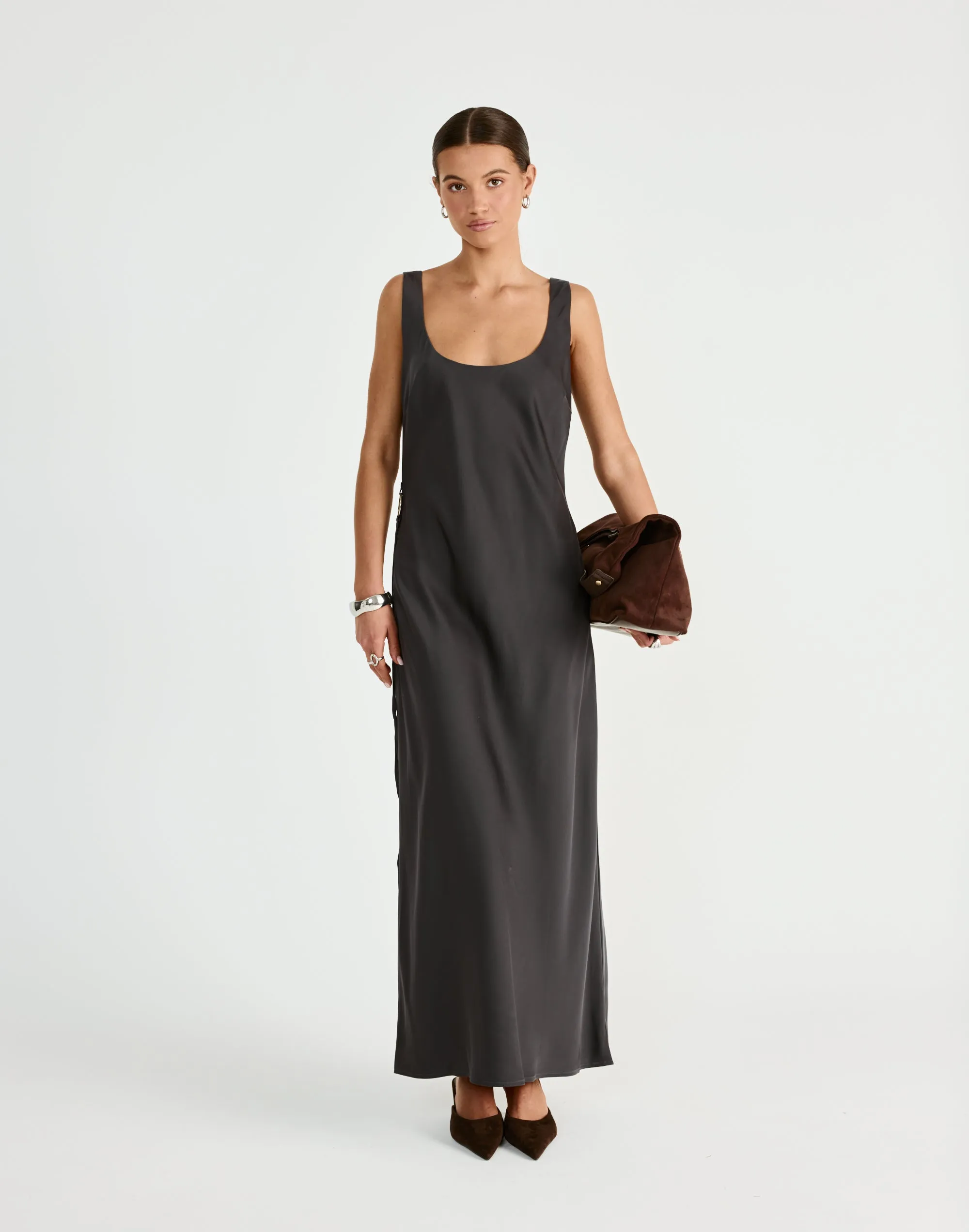 Greer Maxi Dress (Slate) sold by Charcoal Clothing product image thumbnail 5
