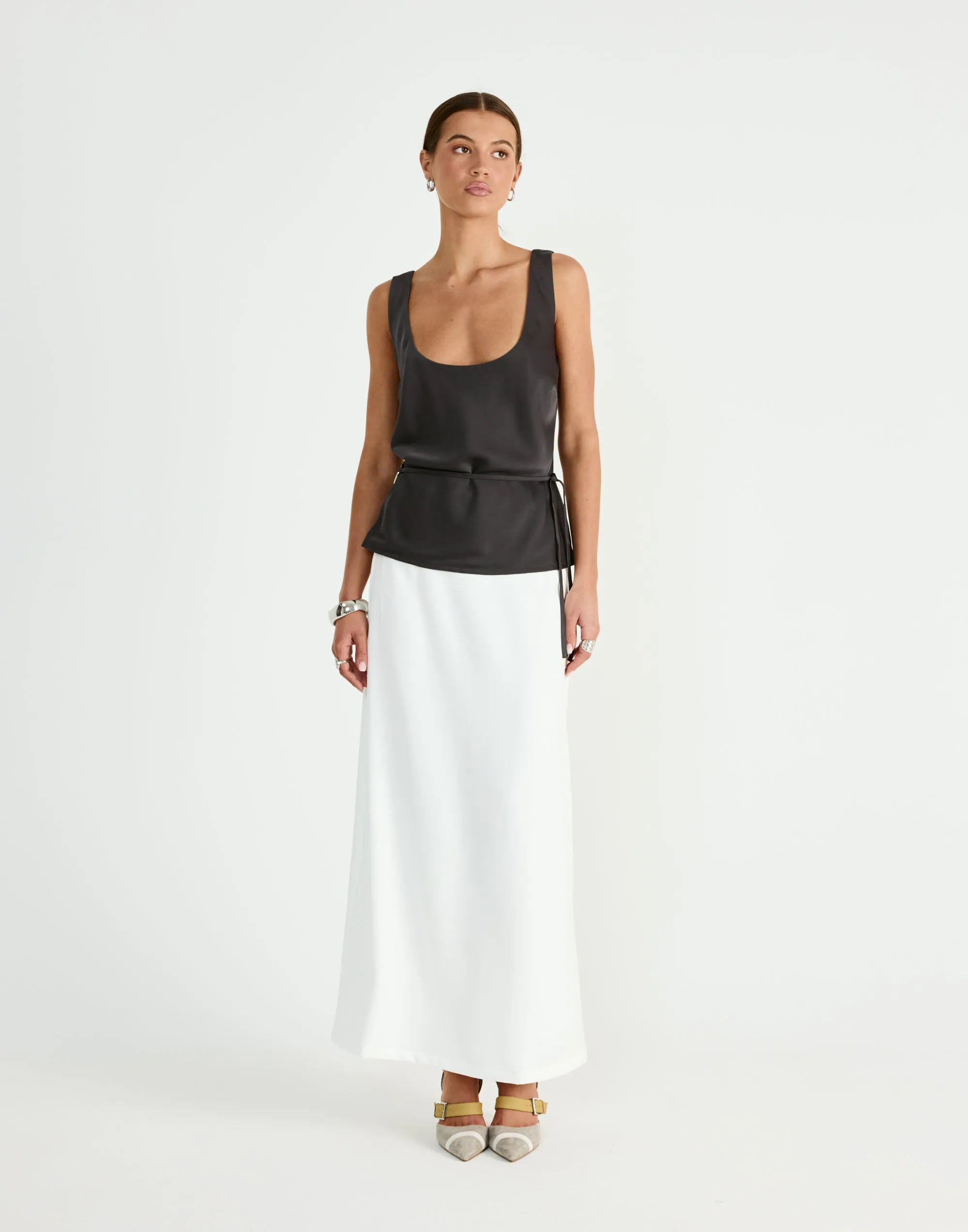 Greer Top (Slate) sold by Charcoal Clothing product image thumbnail 2