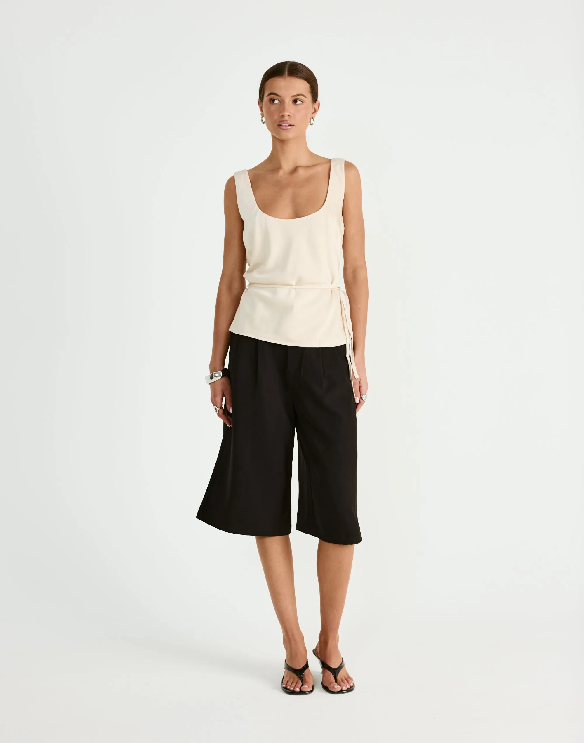 Greer Top (Oat) sold by Charcoal Clothing