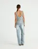 Greer Top (Smokey Blue) sold by Charcoal Clothing