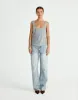 Greer Top (Smokey Blue) sold by Charcoal Clothing