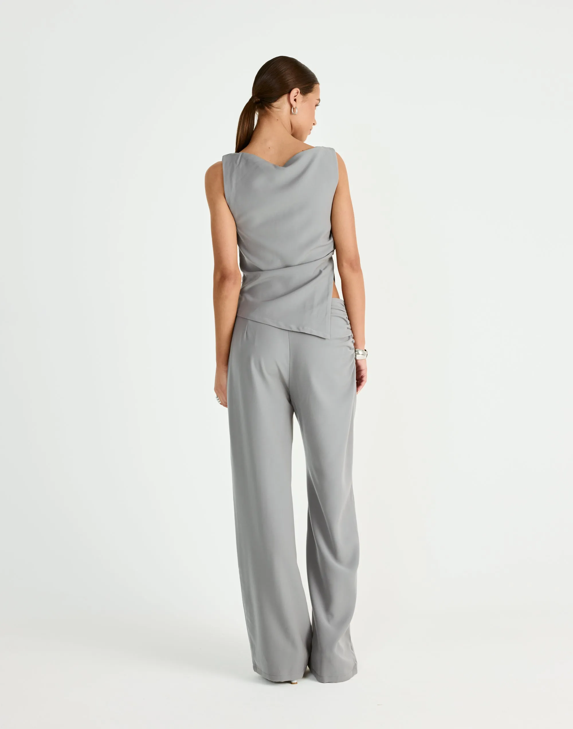 Blaine Top (Cloudy) sold by Charcoal Clothing product image thumbnail 4