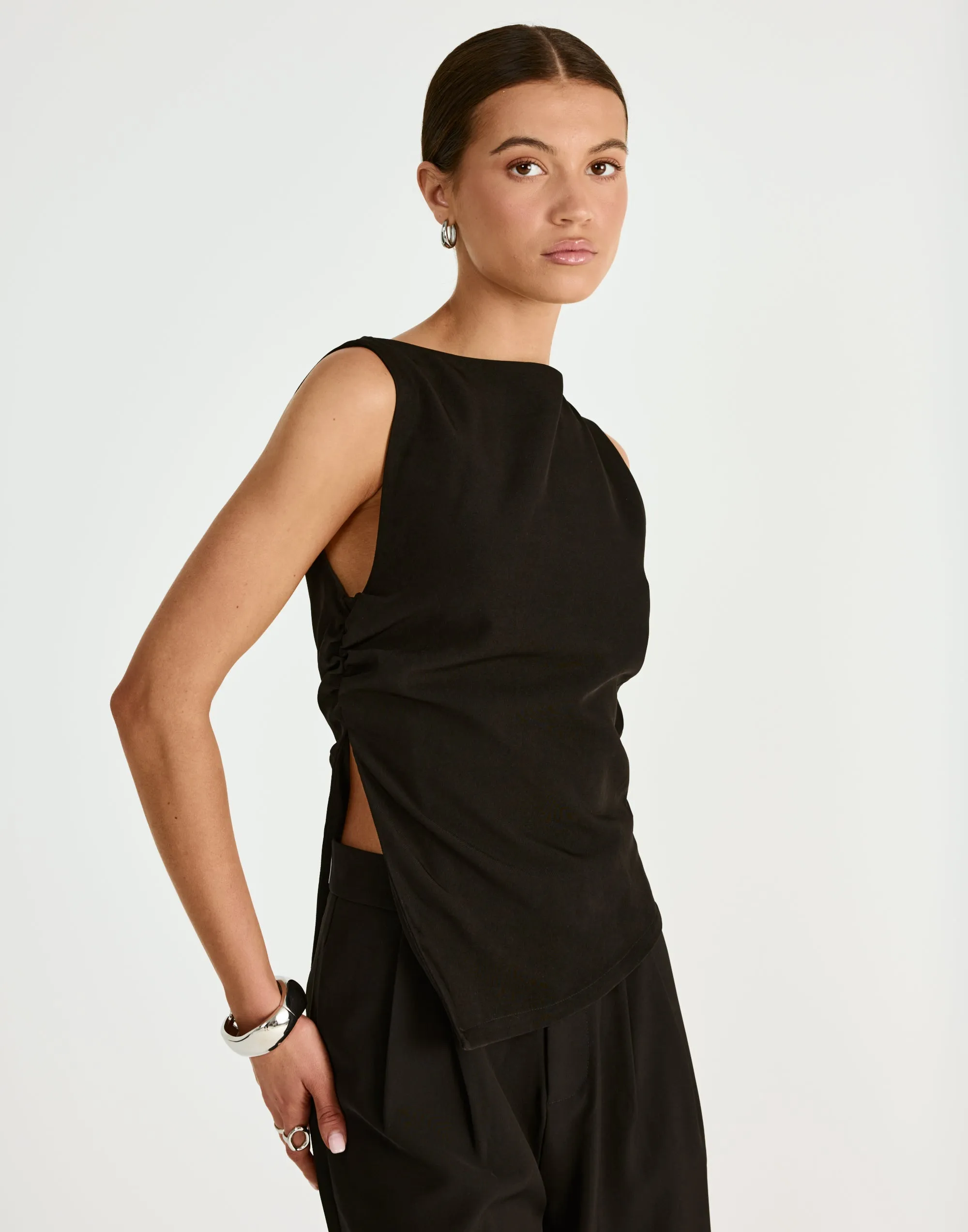 Blaine Top (Black) sold by Charcoal Clothing product image thumbnail 3