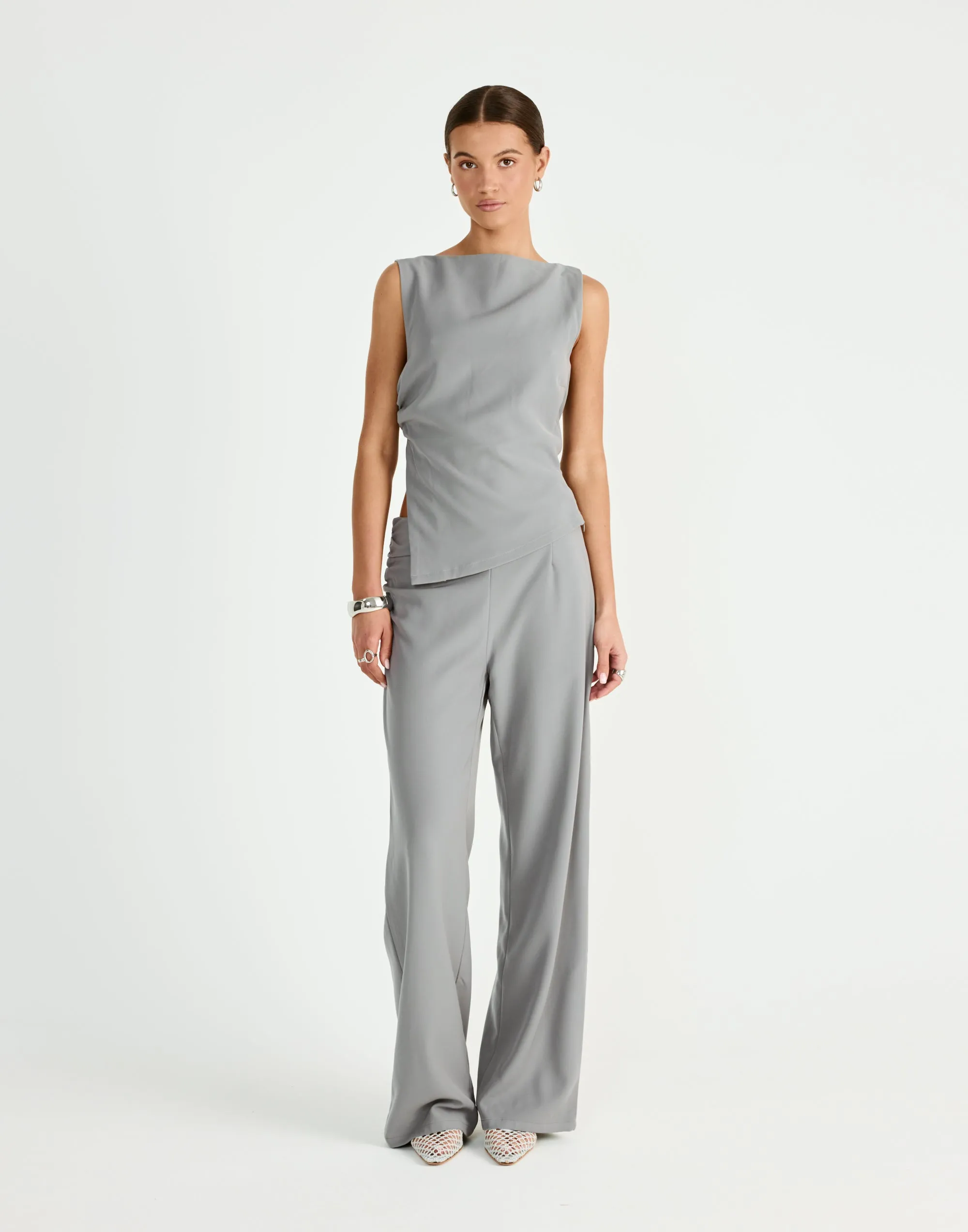 Blaine Pants (Cloudy) sold by Charcoal Clothing