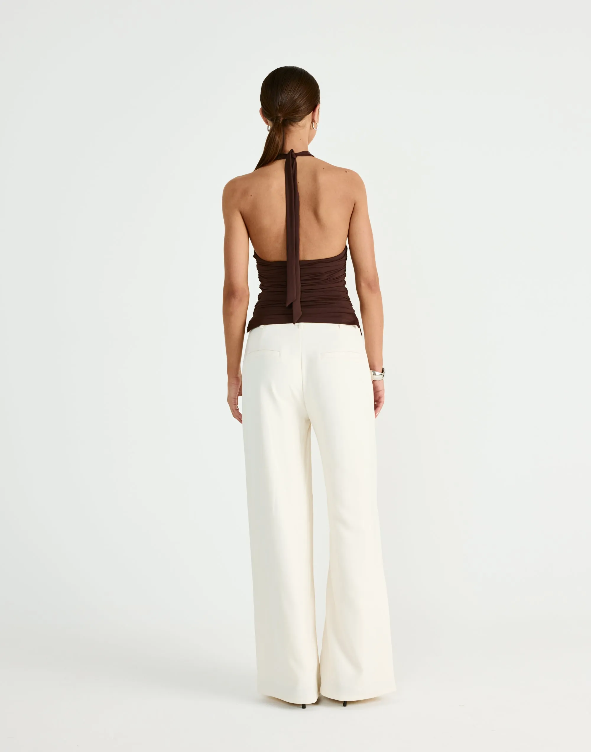 Callista Top (Chocolate) sold by Charcoal Clothing product image thumbnail 2