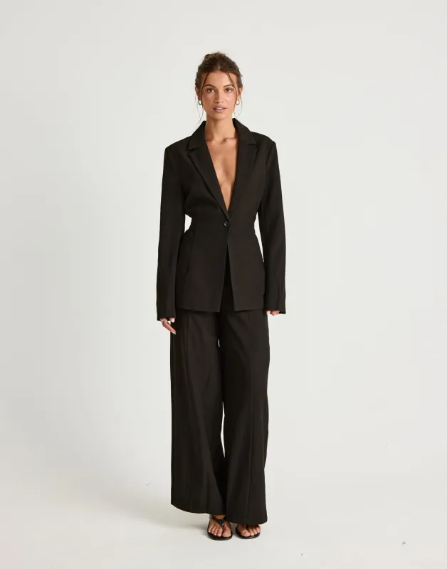 Elwood Blazer (Black) sold by Charcoal Clothing