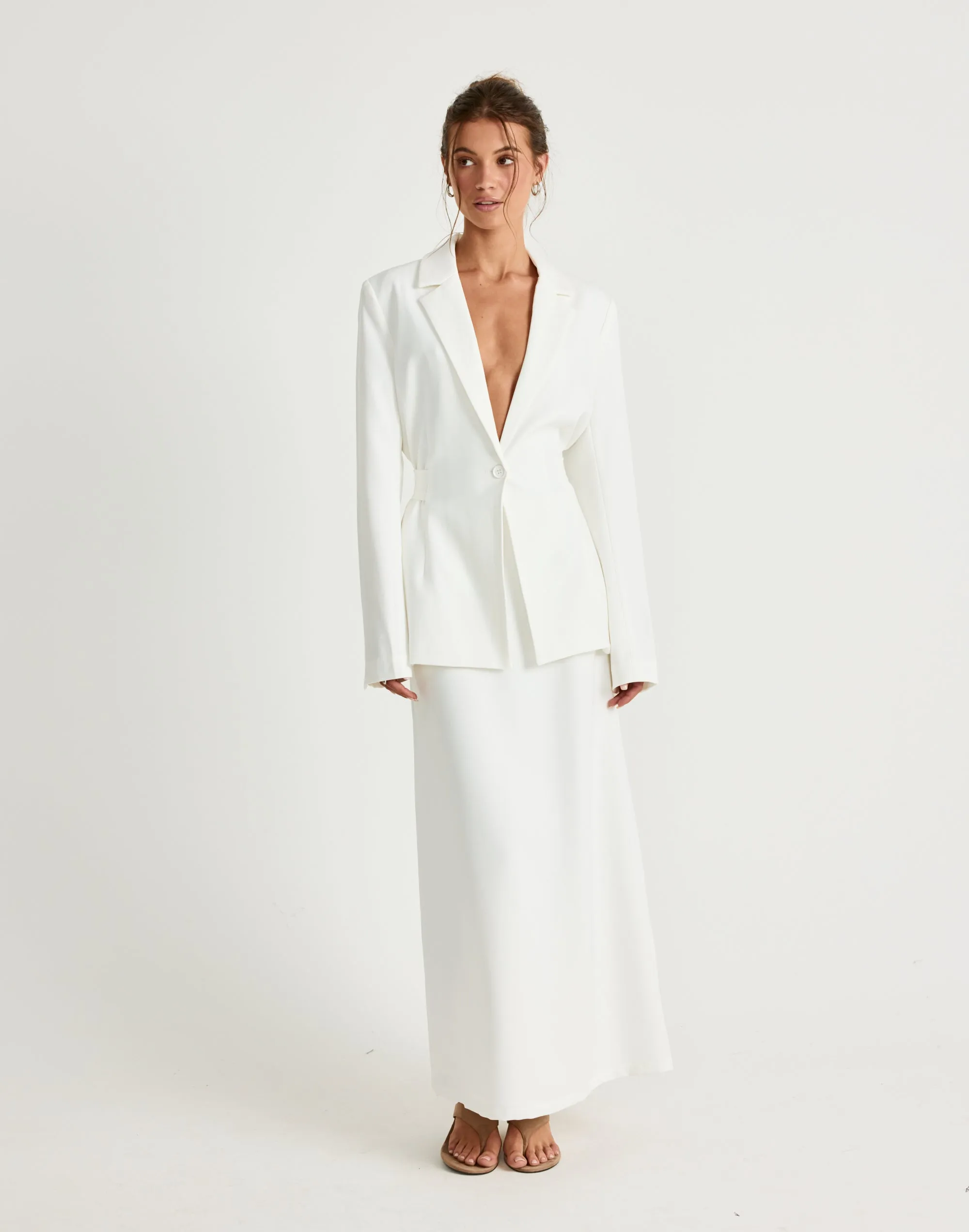 Elwood Blazer (White) sold by Charcoal Clothing product image thumbnail 5