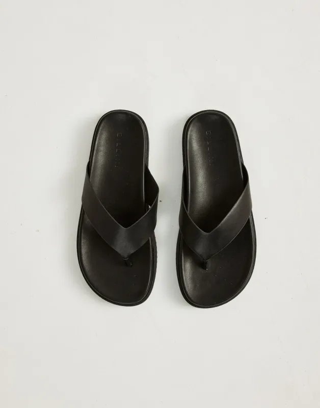 Aila Thongs (Black) - By Billini sold by Charcoal Clothing