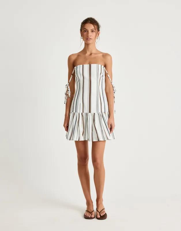 Hazel Mini Dress (Seadrift) sold by Charcoal Clothing