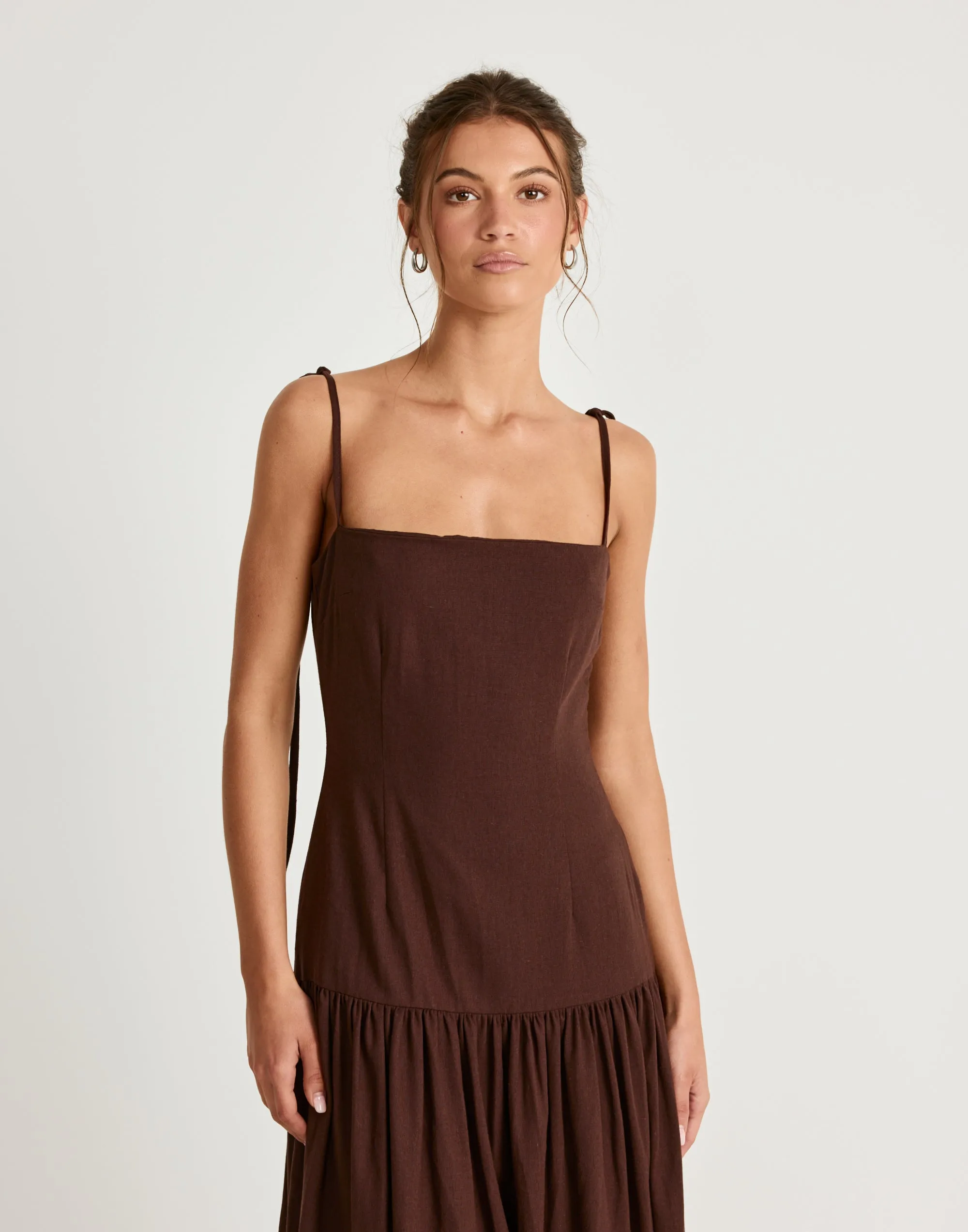 Hazel Maxi Dress (Chocolate) sold by Charcoal Clothing product image thumbnail 2