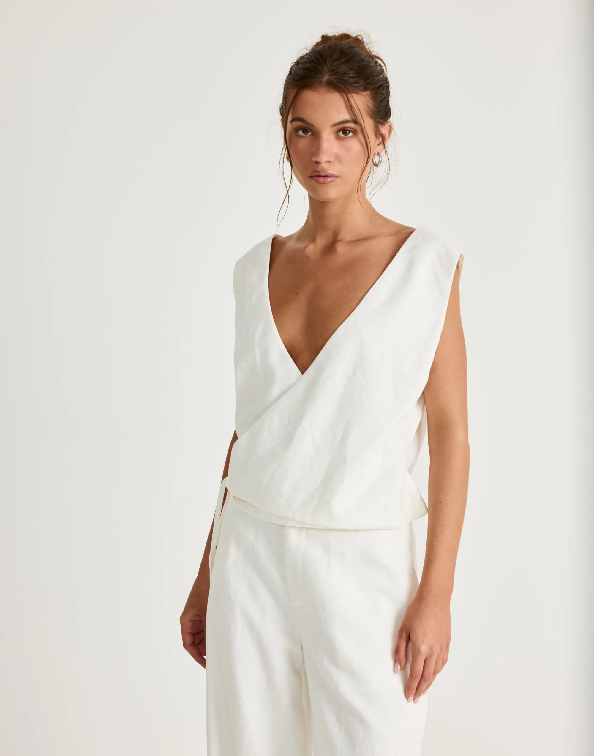 Ariel Top (White) sold by Charcoal Clothing product image thumbnail 4