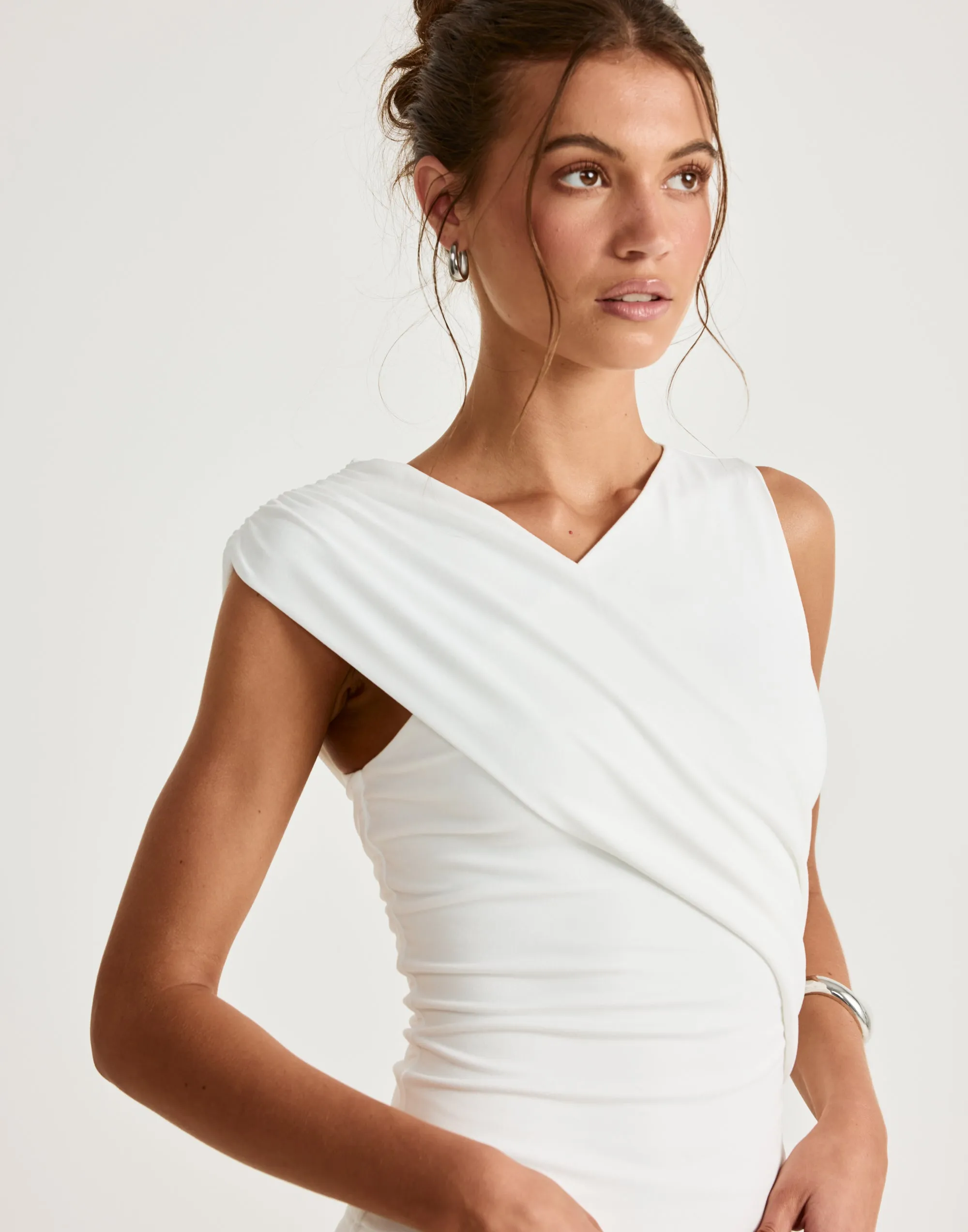 Maeve Top (White) sold by Charcoal Clothing