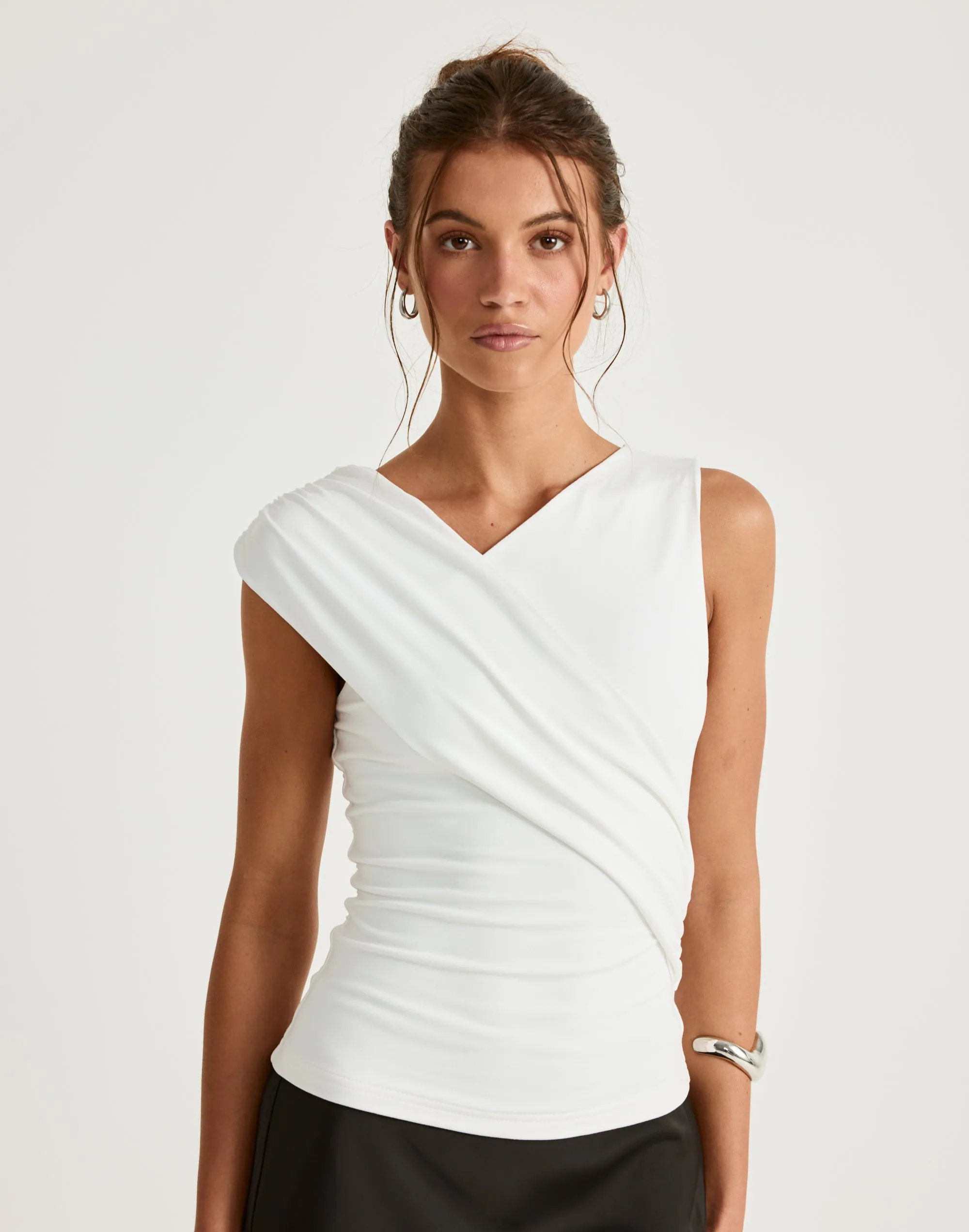 Maeve Top (White) sold by Charcoal Clothing product image thumbnail 4