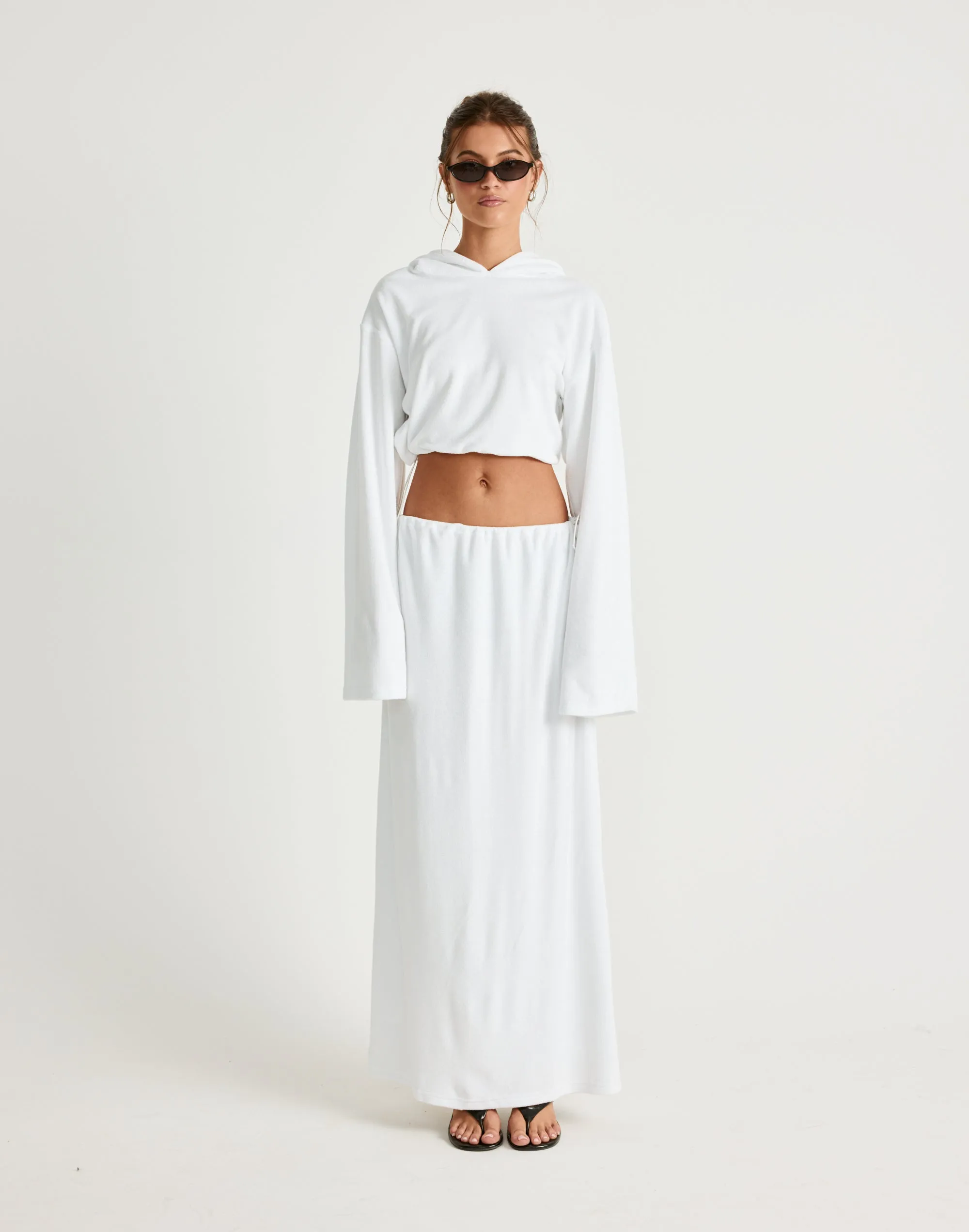 Odette Maxi Skirt (Off White) sold by Charcoal Clothing product image thumbnail 3