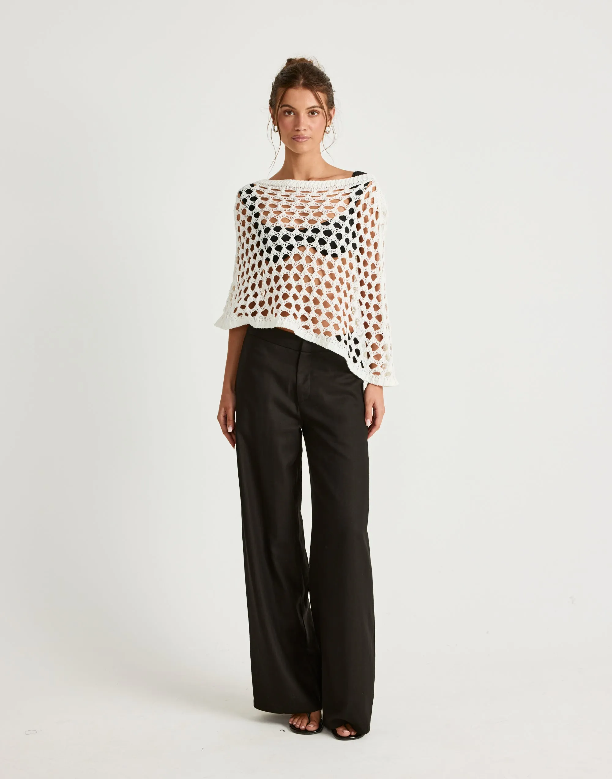 Halona Top (Off White) sold by Charcoal Clothing product image thumbnail 2